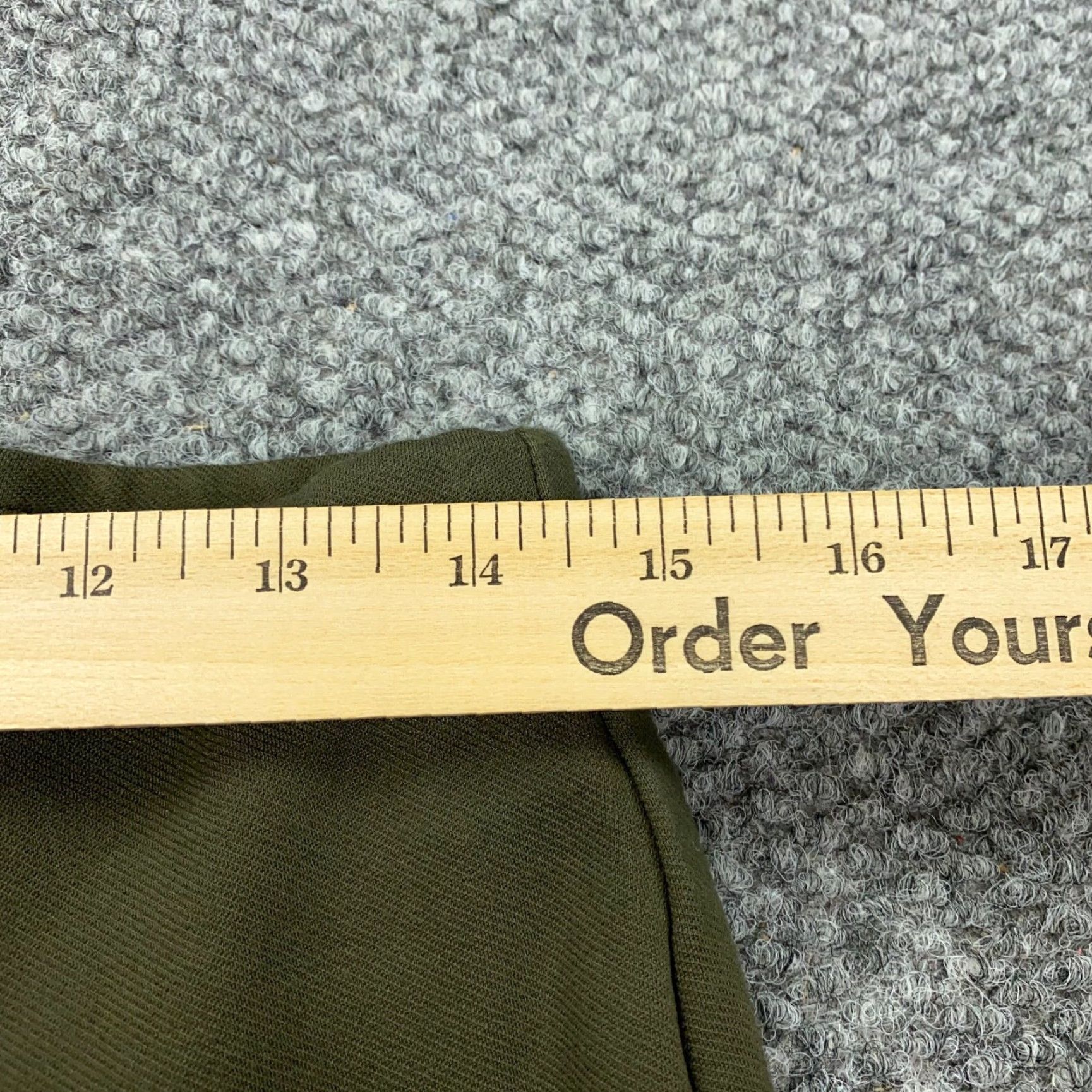 Talbots Talbots Montauk Pants Olive Womens Petites Size 6P Stretch Pull On Mid-Rise Size 28" / US 6 / IT 42 - 7 Thumbnail
