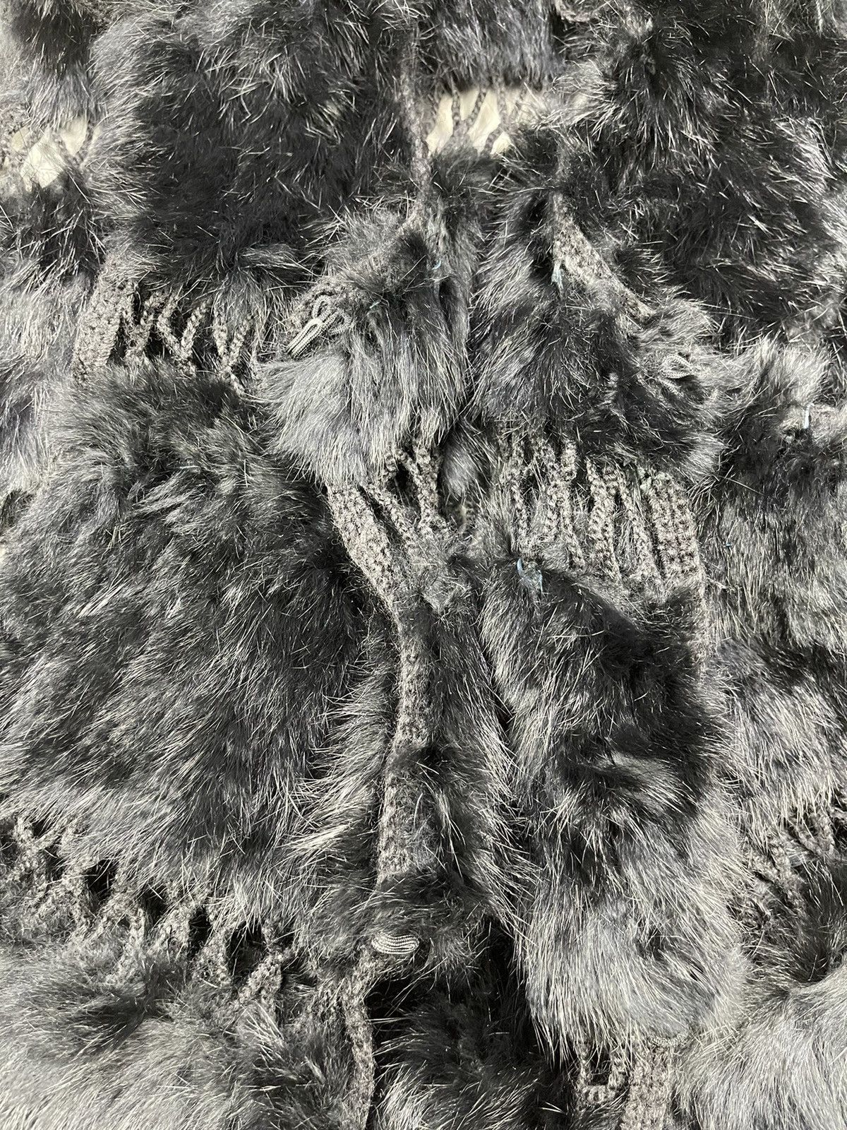 Bcbgmaxazria BCBG Maxazria Mink Fur Mohair Warmer Vest Size M / US 6-8 / IT 42-44 - 8 Thumbnail