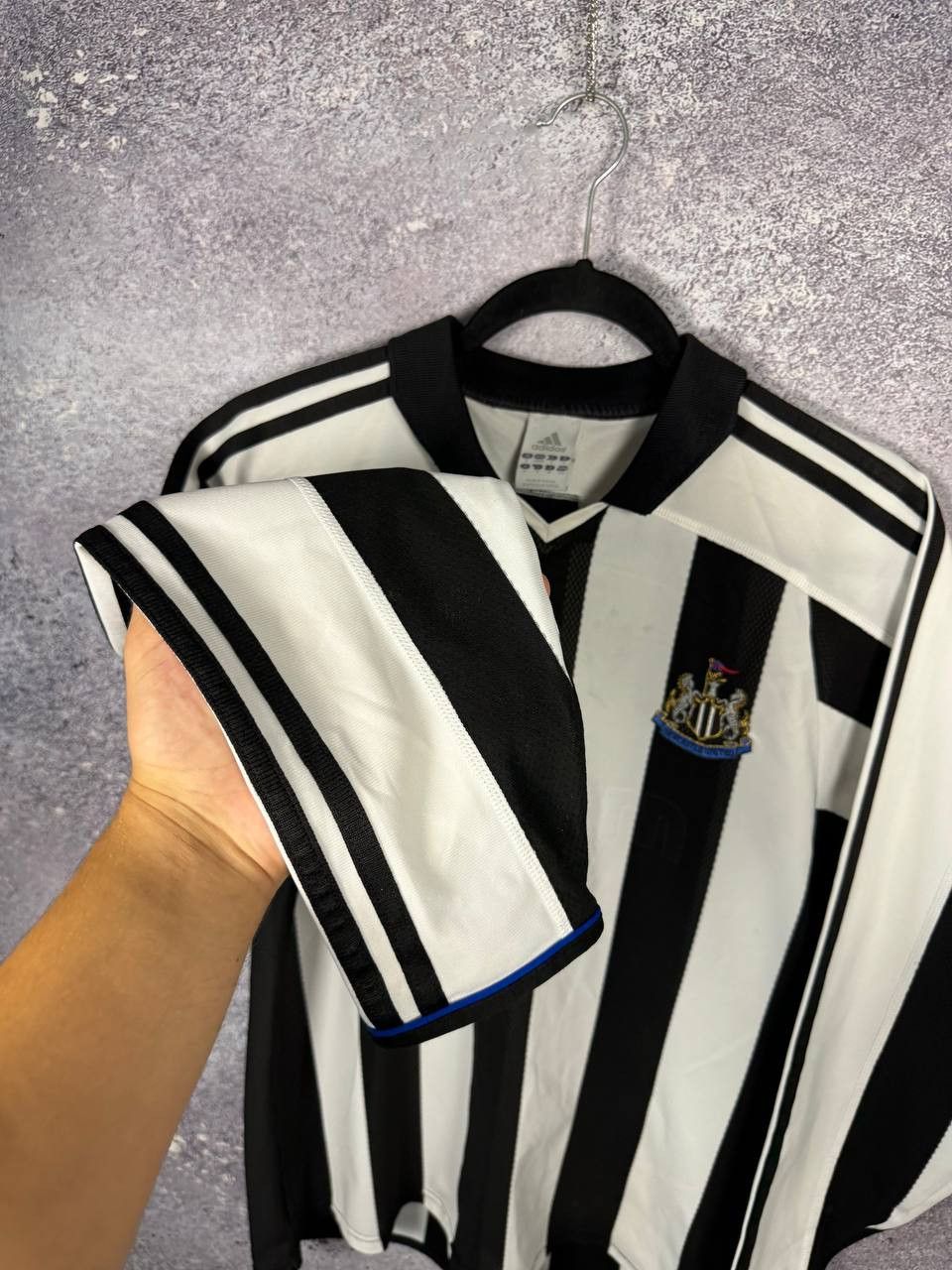 Adidas Vintage Newcastle United 2003/04 Home Adidas Soccer Jersey Size US S / EU 44-46 / 1 - 5 Thumbnail