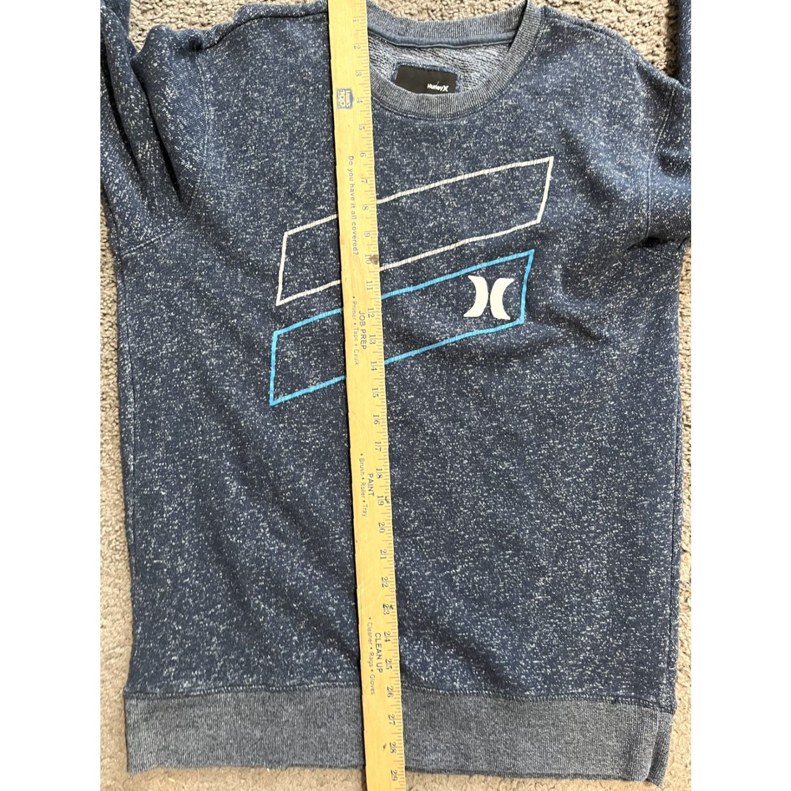 Hurley VINTAGE Hurley Sweater Blue Striped XL Crewneck Pullover Mens Size US XL / EU 56 / 4 - 6 Thumbnail