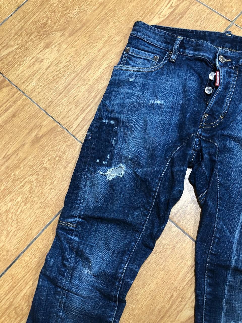 Dsquared2 Dsquared2 Jeans Distressed Made In Italy Button Fly Mint Size US 32 / EU 48 - 20 Thumbnail