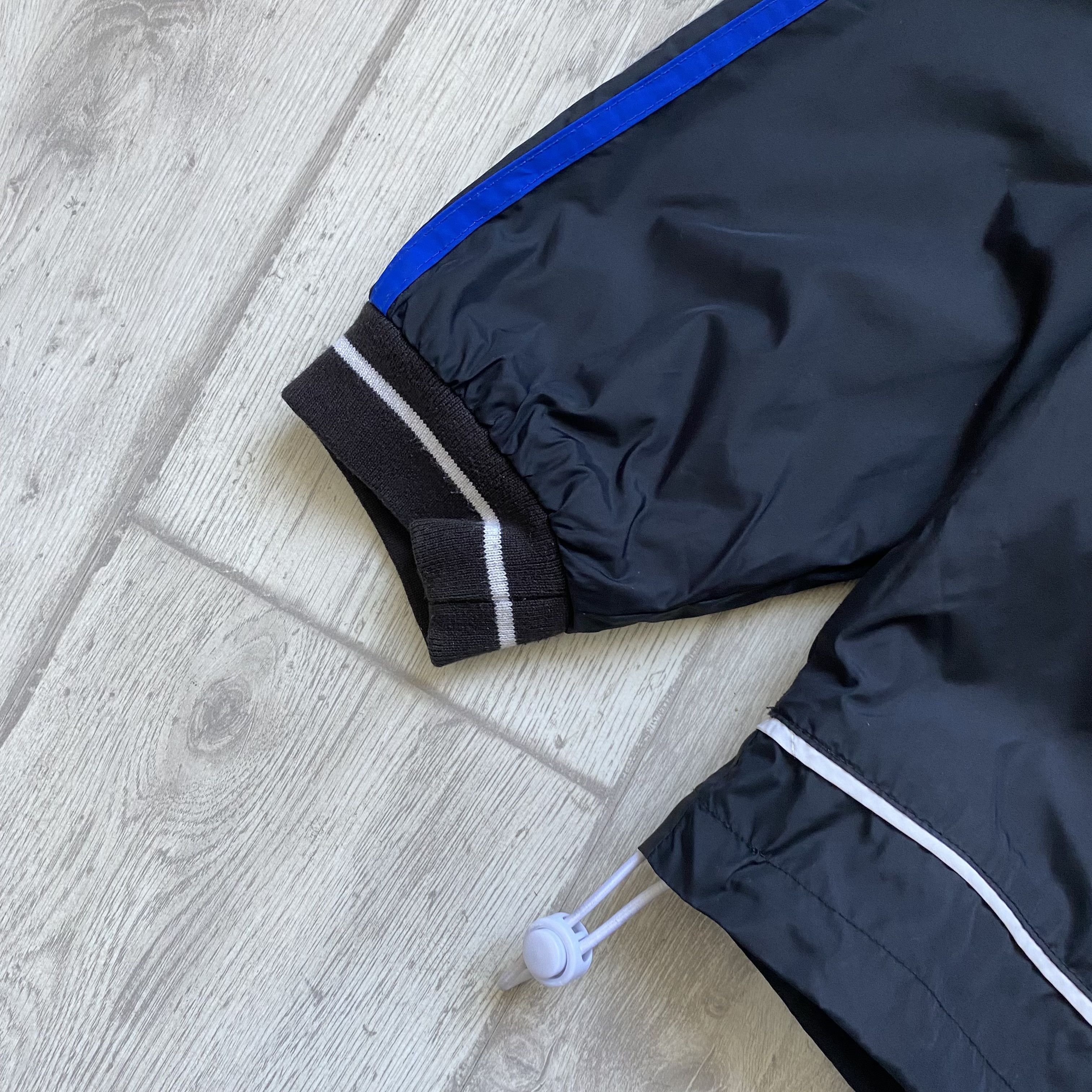 Adidas Vintage 90s Adidas nylon boxy jacket anorak Fleece lining Size US L / EU 52-54 / 3 - 6 Thumbnail