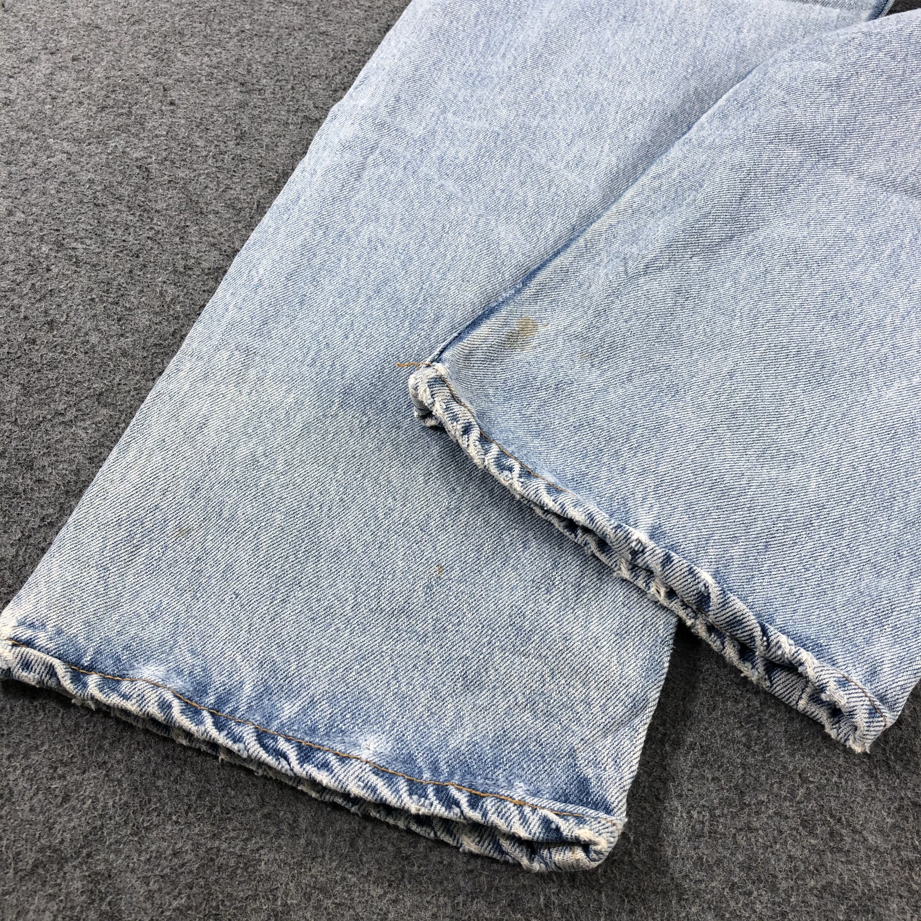 Levi's Vintage Blue Wash Levis 501 Jeans-J2556 Size US 32 / EU 48 - 6 Thumbnail