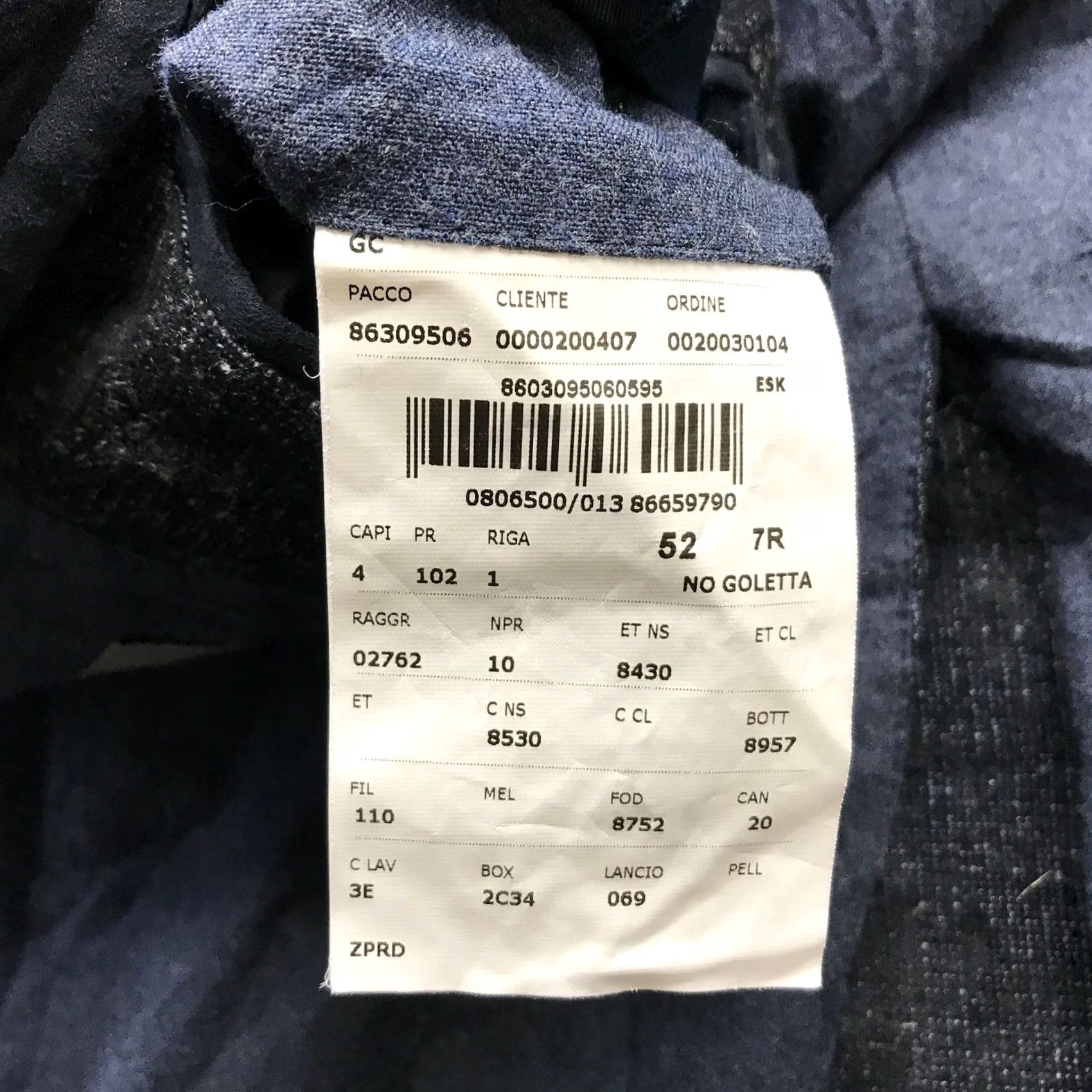 Corneliani Corneliani Blazer Coat Jacket Lined Wool Navy XL Long Sleeve Button Pockets Men Blazer Coat 52 Size US XL / EU 56 / 4 - 3 Thumbnail