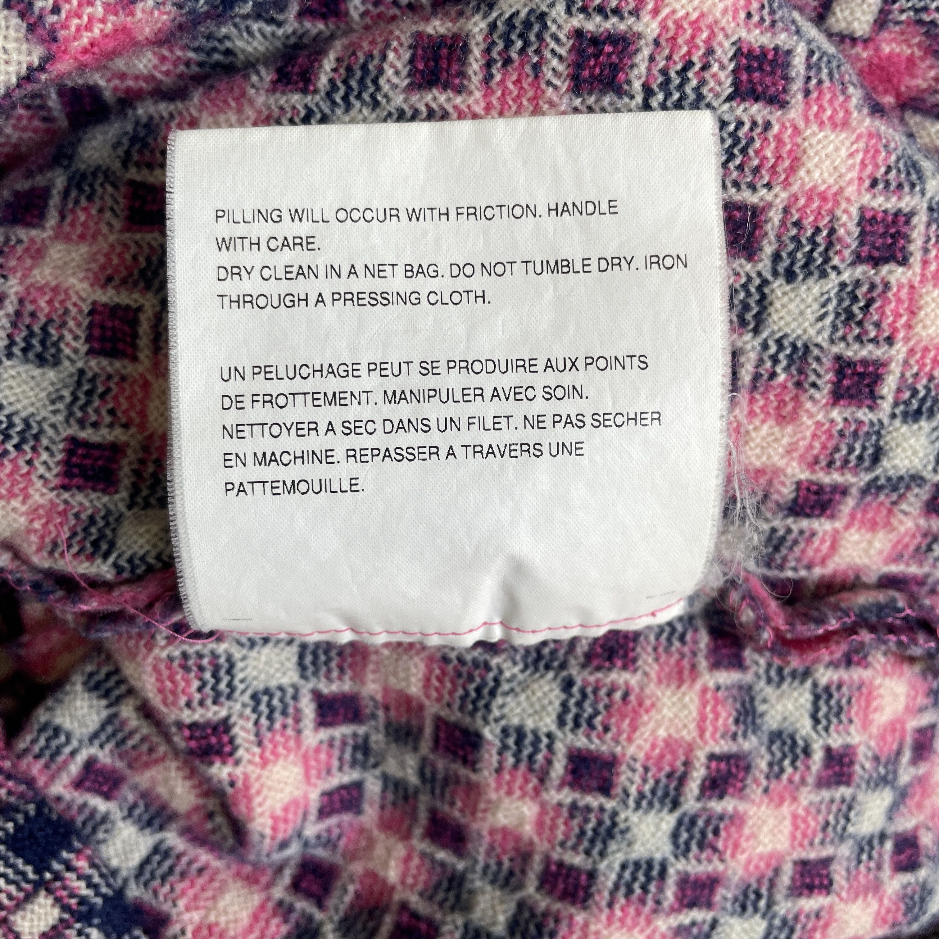 Comme des Garcons JUNYA WATANABE COMME des GARCONS 2001Wool Tops Size S / US 4 / IT 40 - 6 Thumbnail