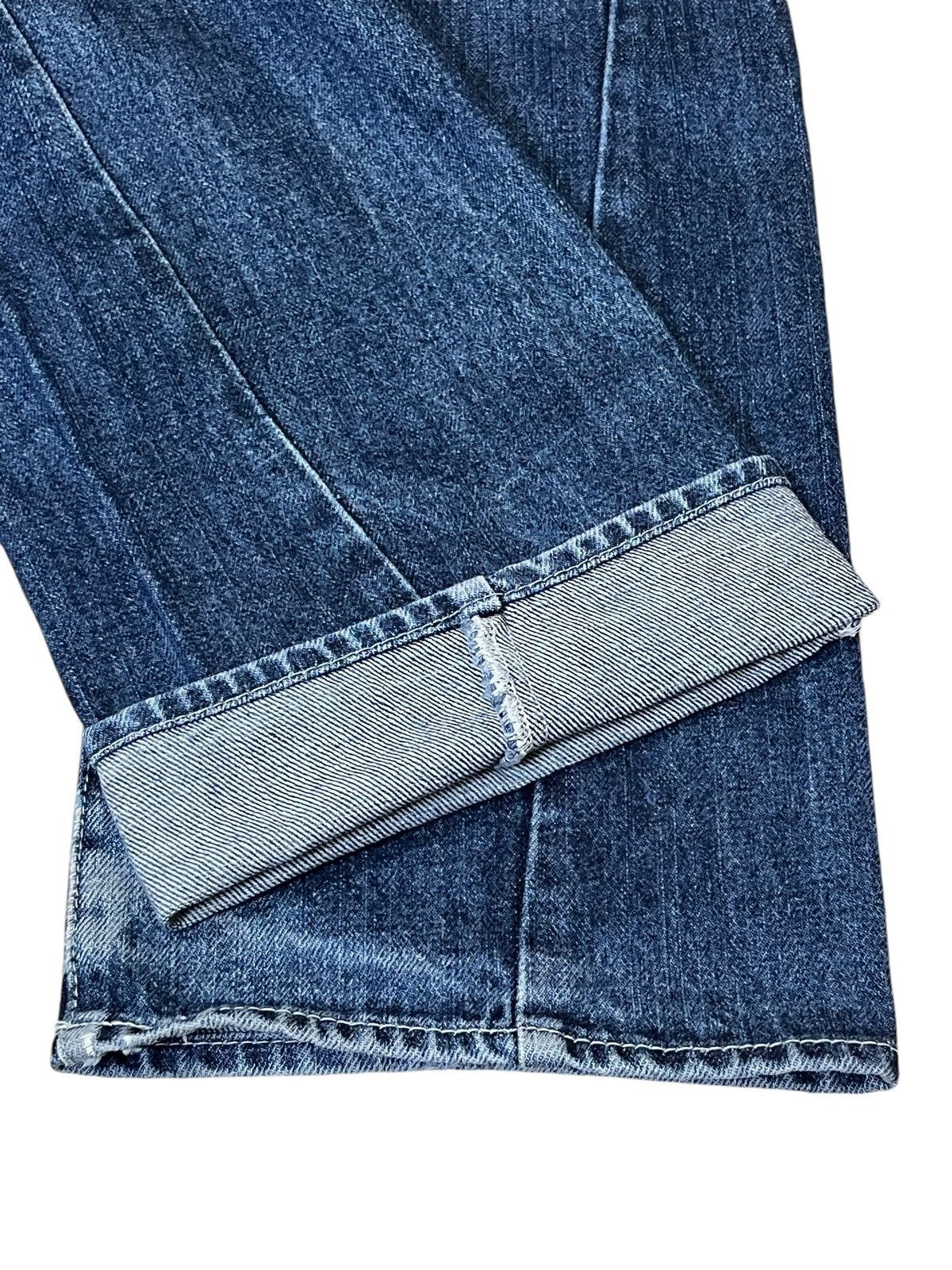 Japanese Brand SICK Y2K JAPANESE BRAND RASTA COLOUR JEANS MADE IN JAPAN Size US 32 / EU 48 - 11 Thumbnail