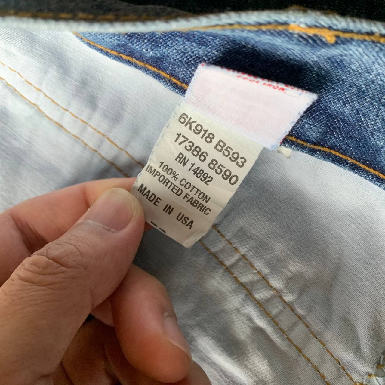 Marithe + Francois Girbaud Vintage Baggy Marithe Francois Girbaud MFG Blue Denim Pants Size US 36 / EU 52 - 10 Thumbnail
