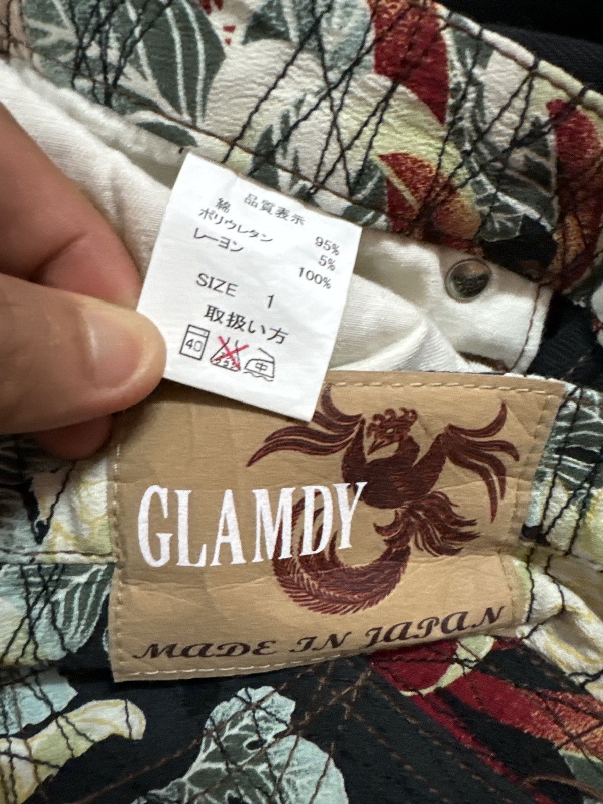 Hysteric Glamour × Japanese Brand Vintage GLAMDY Reconstructed Undercover Style Denim Pant Size US 29 - 13 Thumbnail