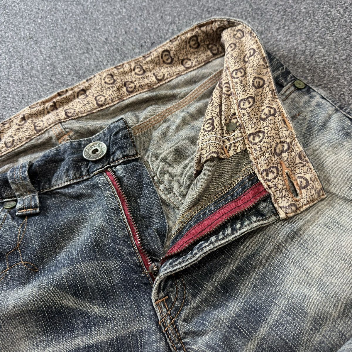 Kapital Insane ‼️ Flared Sick Japanese Edwin 503 Clawmark denim Size US 34 / EU 50 - 13 Thumbnail