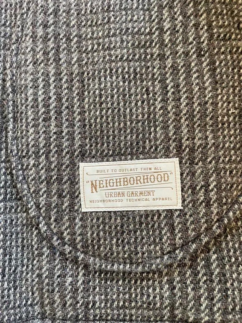 Neighborhood Neighborhood Mid-Length Houndstooth Trench Coat Size US S / EU 44-46 / 1 - 6 Thumbnail