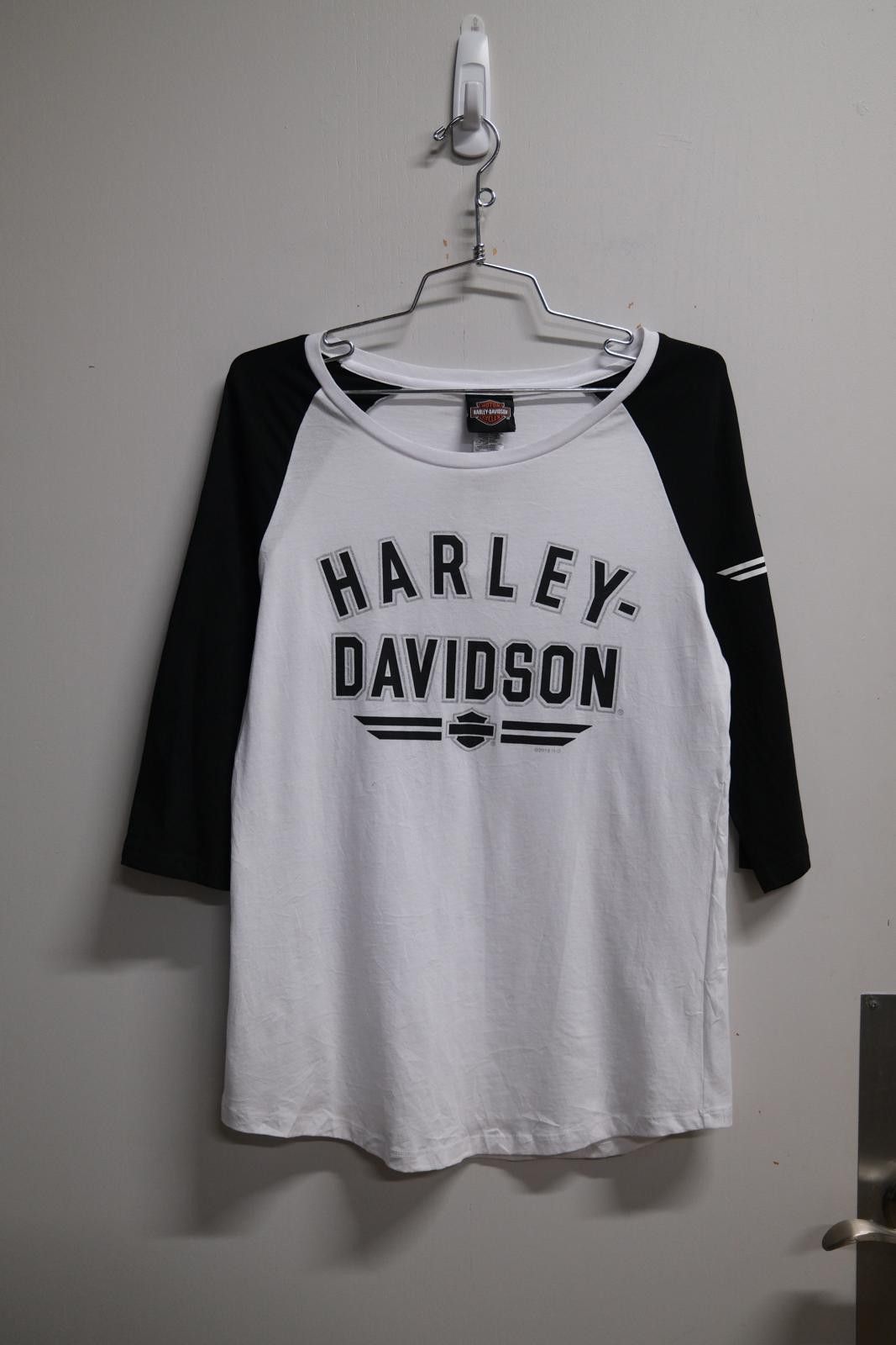 Harley Davidson 2019 Harley Davidson Big Logo Long Sleeve T-Shirt Size M / US 6-8 / IT 42-44 - 1 Thumbnail