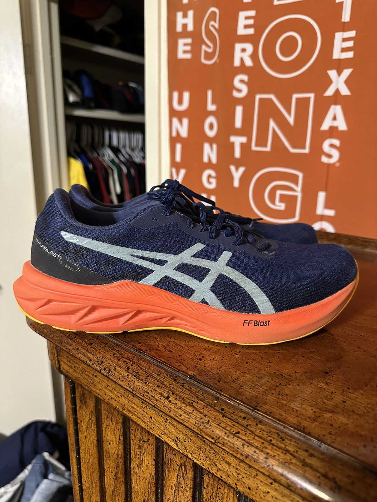 Asics × Vintage vintage Asics DYNABLAST 3 “triple blue” 00s size 10 Size US 10 / EU 43 - 1 Thumbnail
