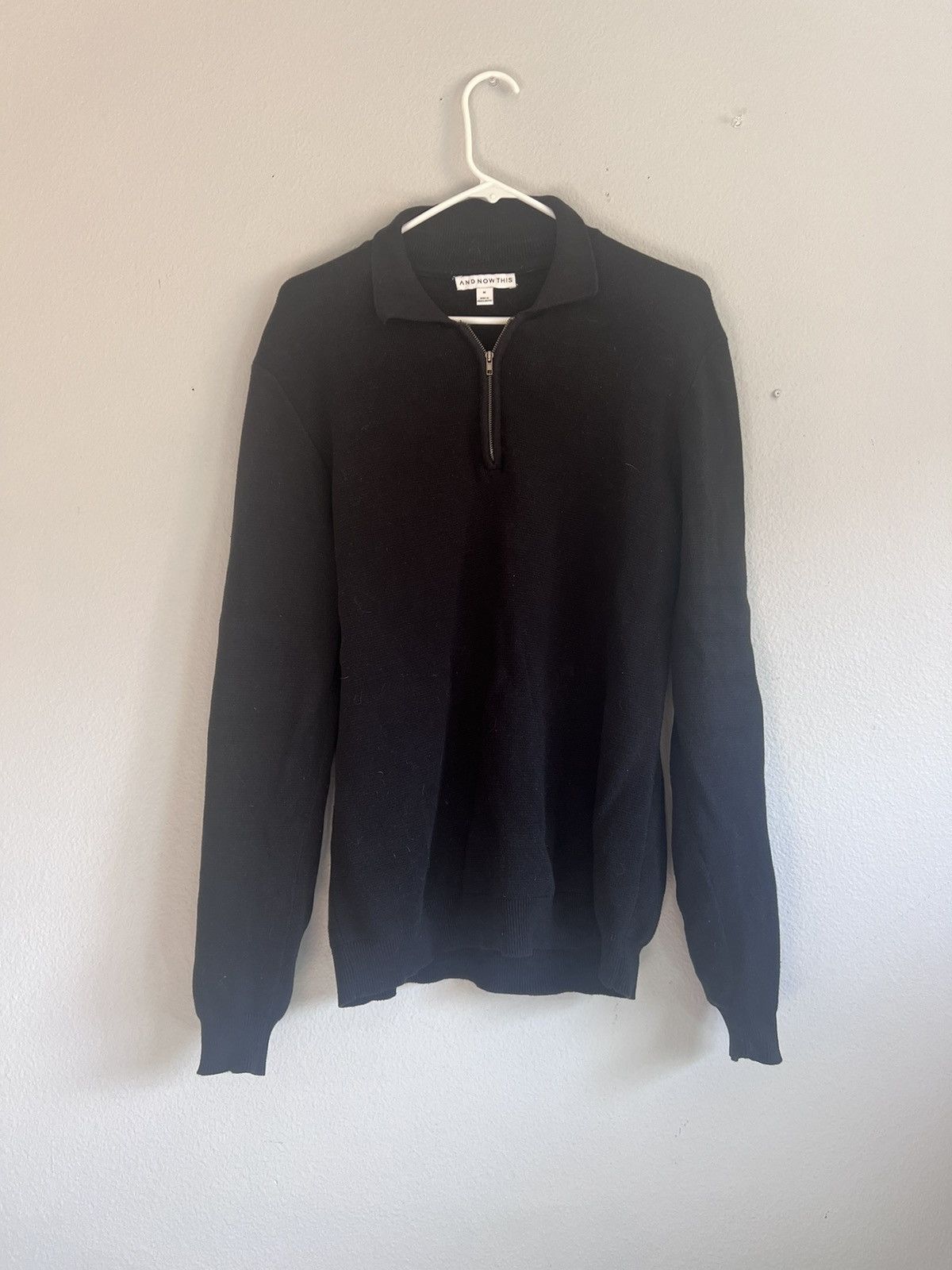 Stussy × Vintage Half zip Knit Polo Sweater Size US M / EU 48-50 / 2 - 3 Thumbnail