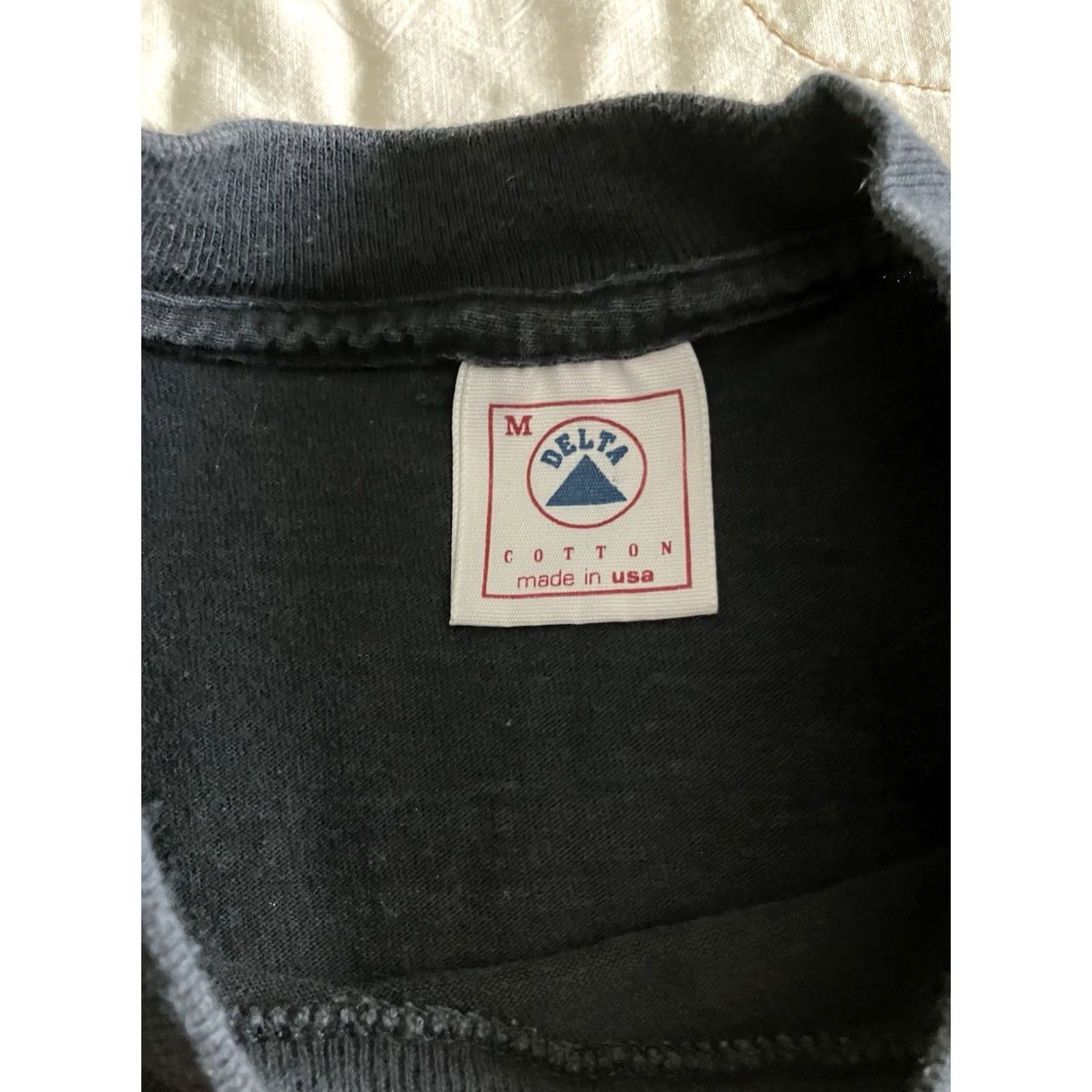 Delta CMJ 90s Delta Keep It Country T Shirt Vintage Black Cotton Graphic Tee Short Sleeve M Men Size US M / EU 48-50 / 2 - 3 Thumbnail