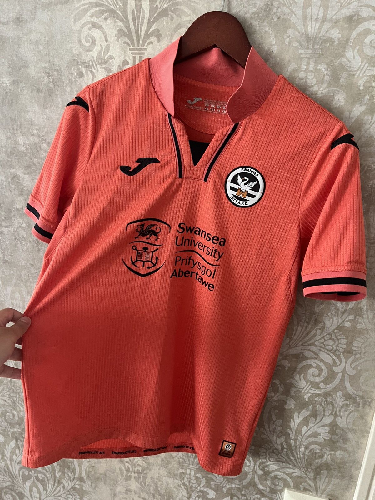 Joma Swansea City 2021-22 Third Football Shirt Soccer Jersey Joma Size US XS / EU 42 / 0 - 5 Thumbnail
