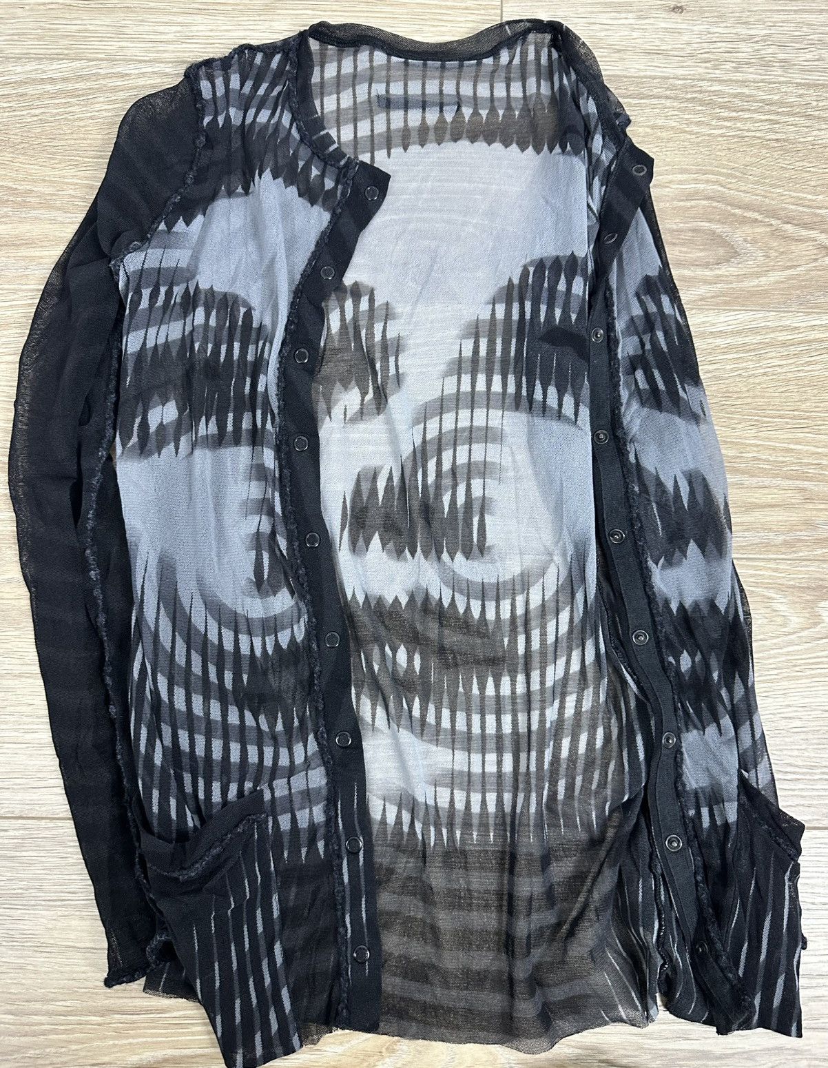 Jean Paul Gaultier Mesh Vintage 2001 Jean Paul Gaultie Dietrich Marlene Top Size S / US 4 / IT 40 - 10 Thumbnail