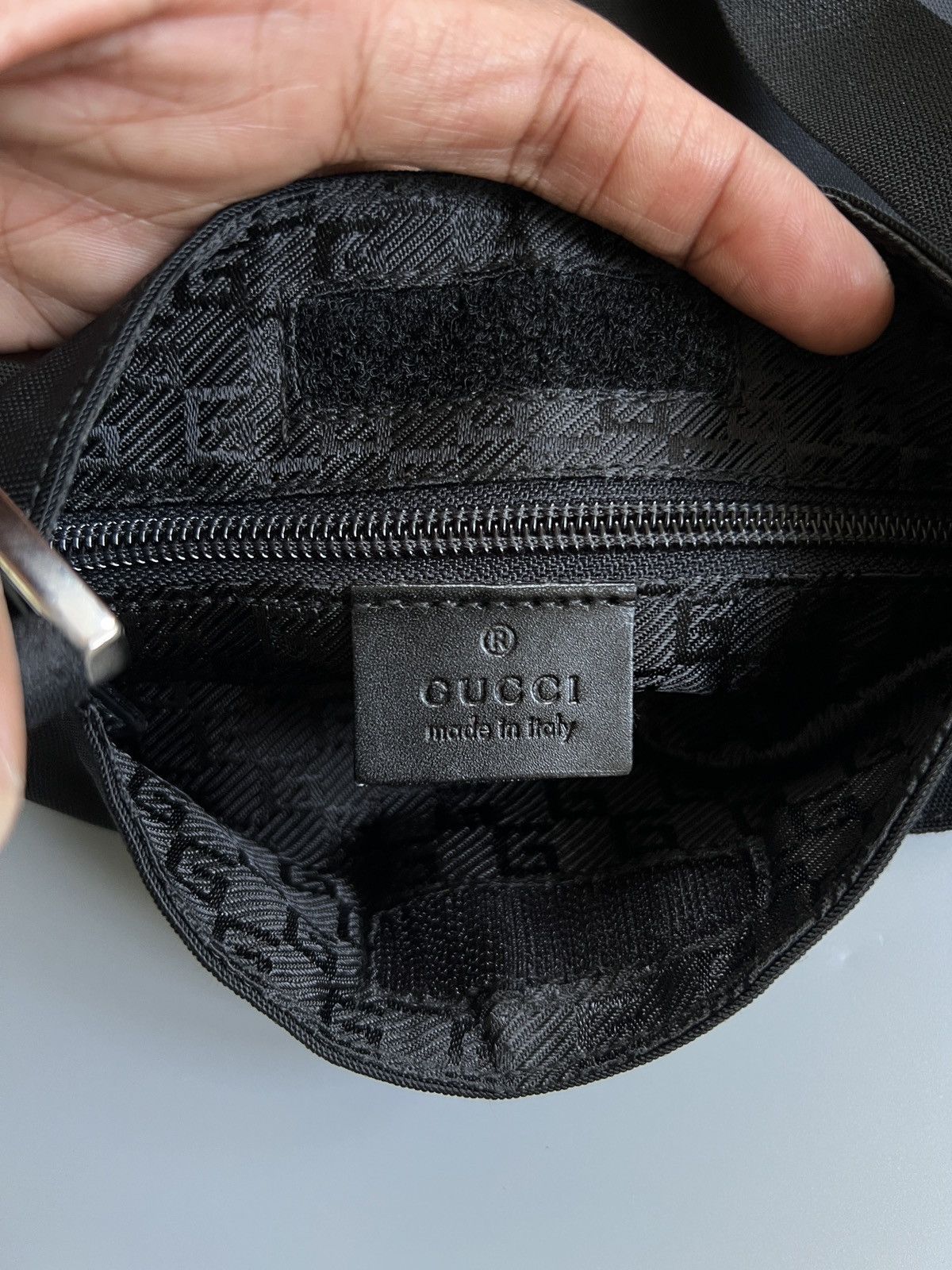 Gucci Authentic Gucci Tech Nylon Crossbody Bag Utility Pocket Size ONE SIZE - 4 Thumbnail