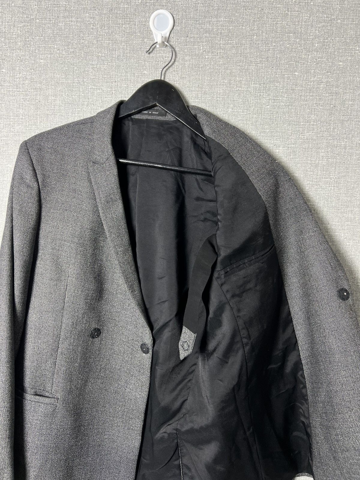 Emporio Armani Emporio Armani Runway Wool Mix Single Breasted Blazer Jacket Size 38R - 7 Thumbnail