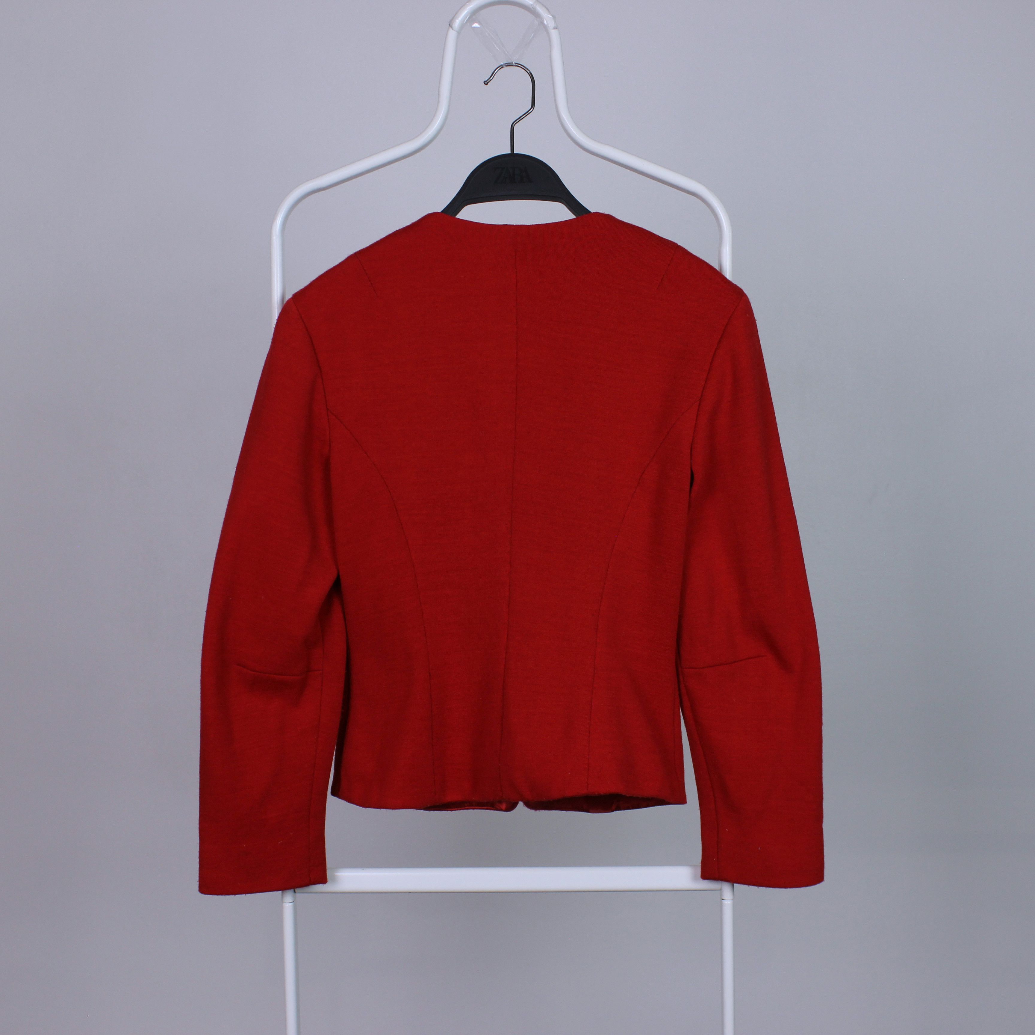 Other Marccain vintage wool red jacket full zip S M Size M / US 6-8 / IT 42-44 - 5 Thumbnail