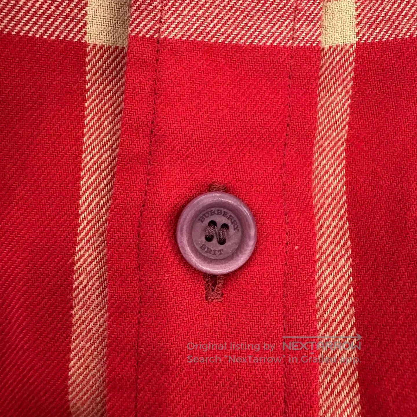 Burberry Burberry Checkered Full-Print Pointed Collar Single-Button Size US M / EU 48-50 / 2 - 8 Thumbnail