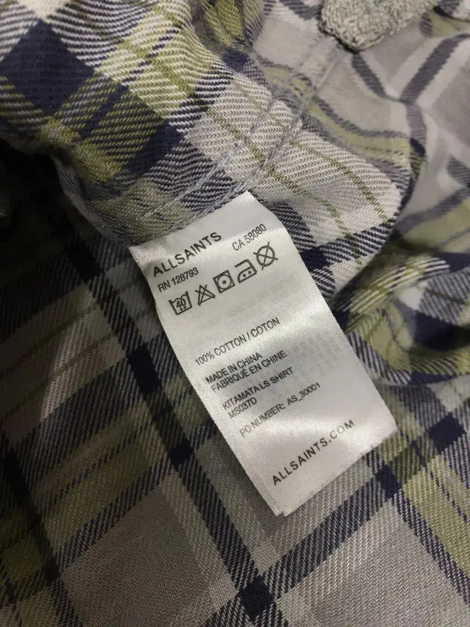 Allsaints All Saints kitamata ls shirt Size US S / EU 44-46 / 1 - 5 Thumbnail
