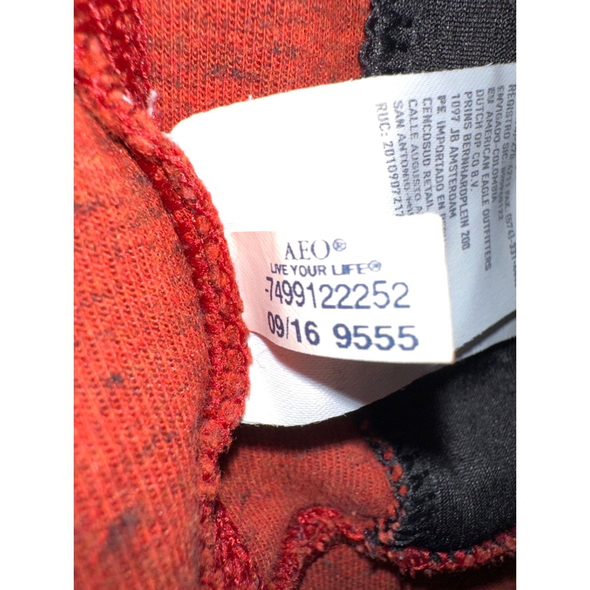American Eagle Outfitters American Eagle Outfitters Rust Red Active Flex Hoodie Mens L Size US L / EU 52-54 / 3 - 7 Thumbnail
