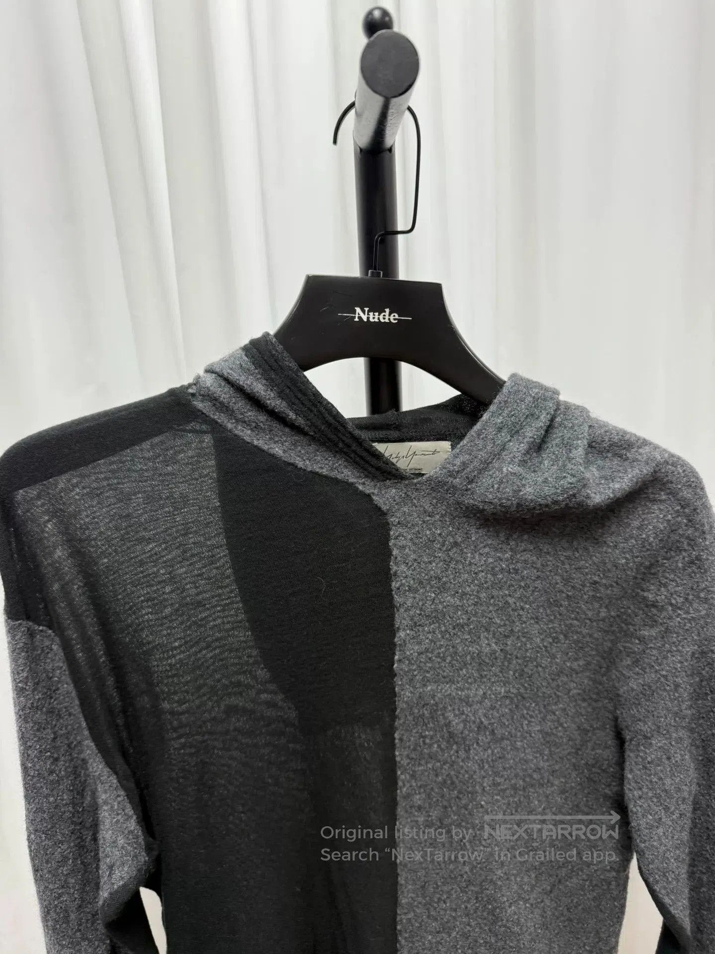 Yohji Yamamoto yohji yamamoto pour homme patchwork wool sweatshirt. Size US L / EU 52-54 / 3 - 4 Thumbnail