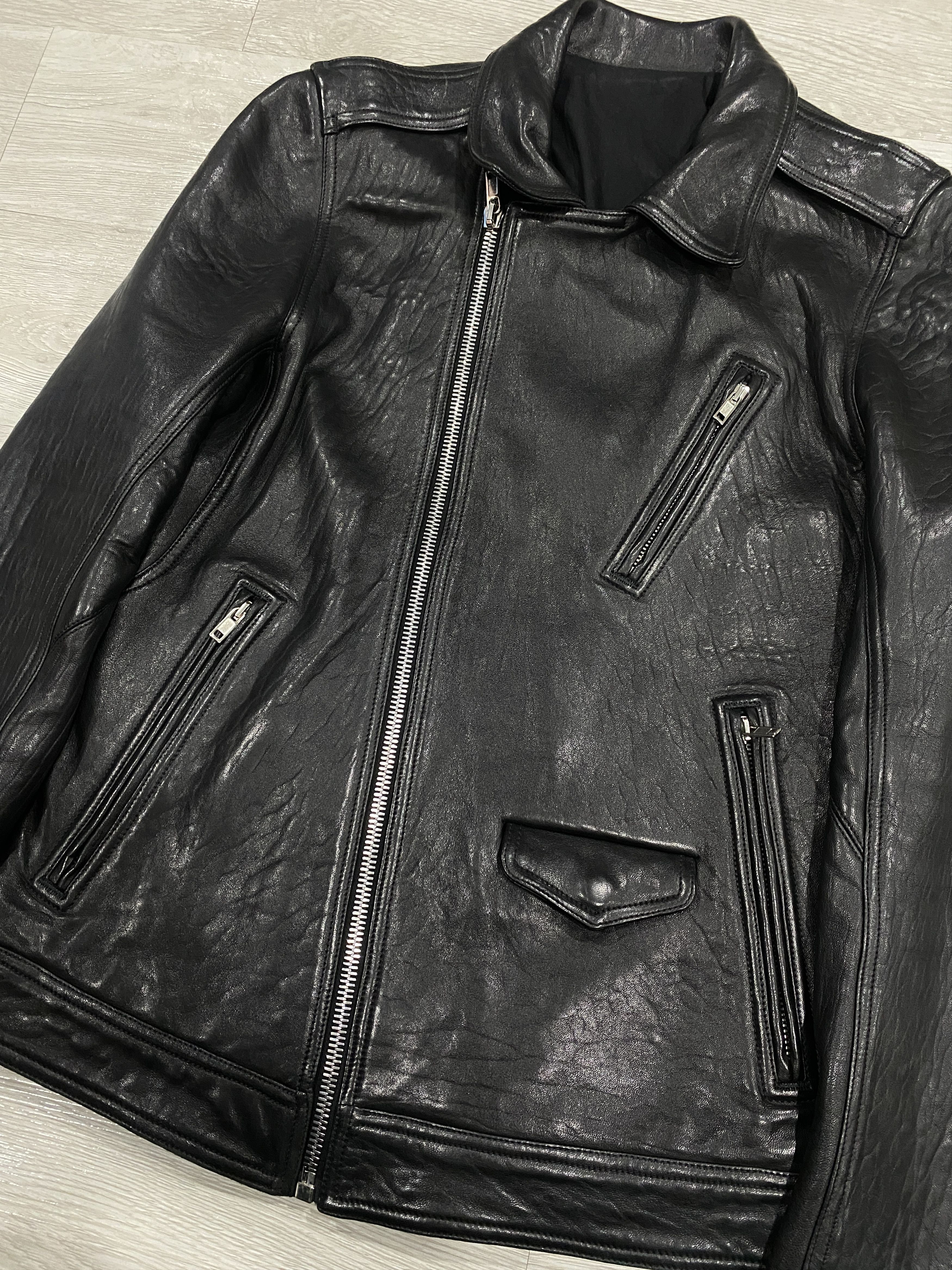Rick Owens Rick Owens Leather jacket Size US S / EU 44-46 / 1 - 3 Thumbnail