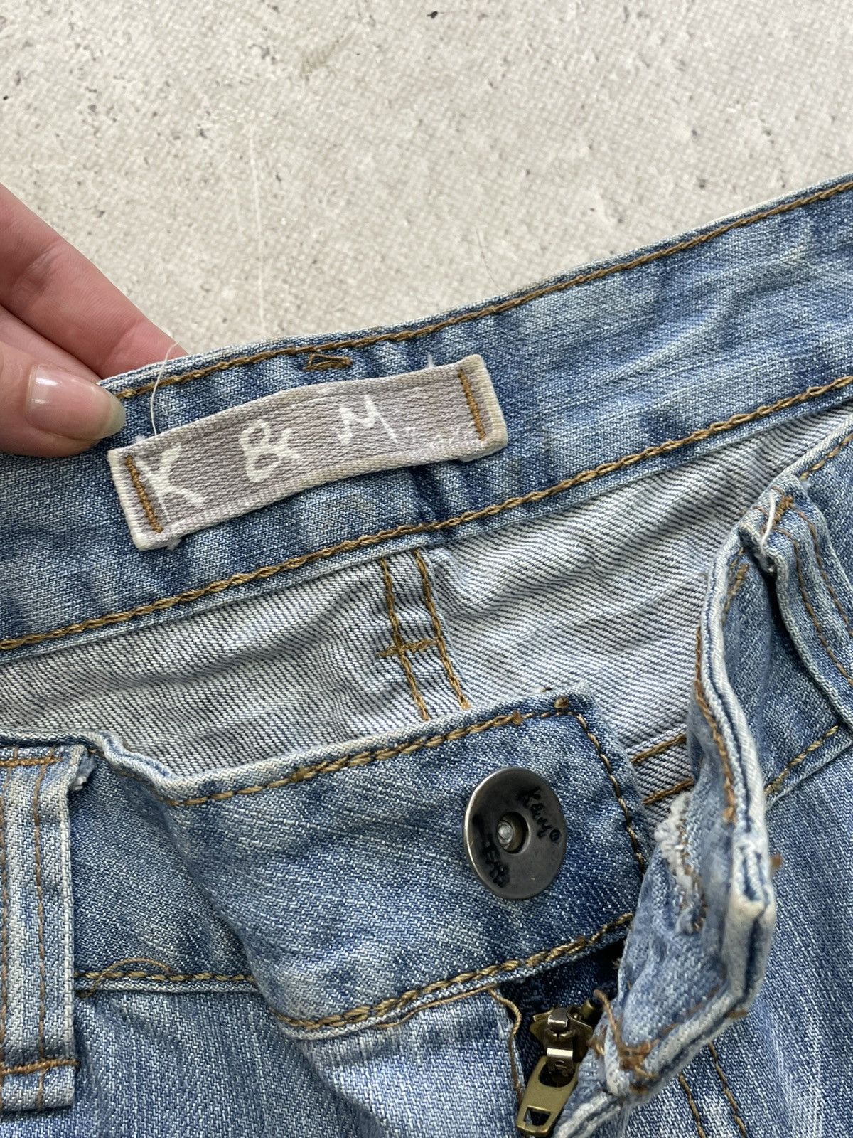 Diesel Distressed japanese y2k diesel style jeans pants Size US 36 / EU 52 - 7 Thumbnail