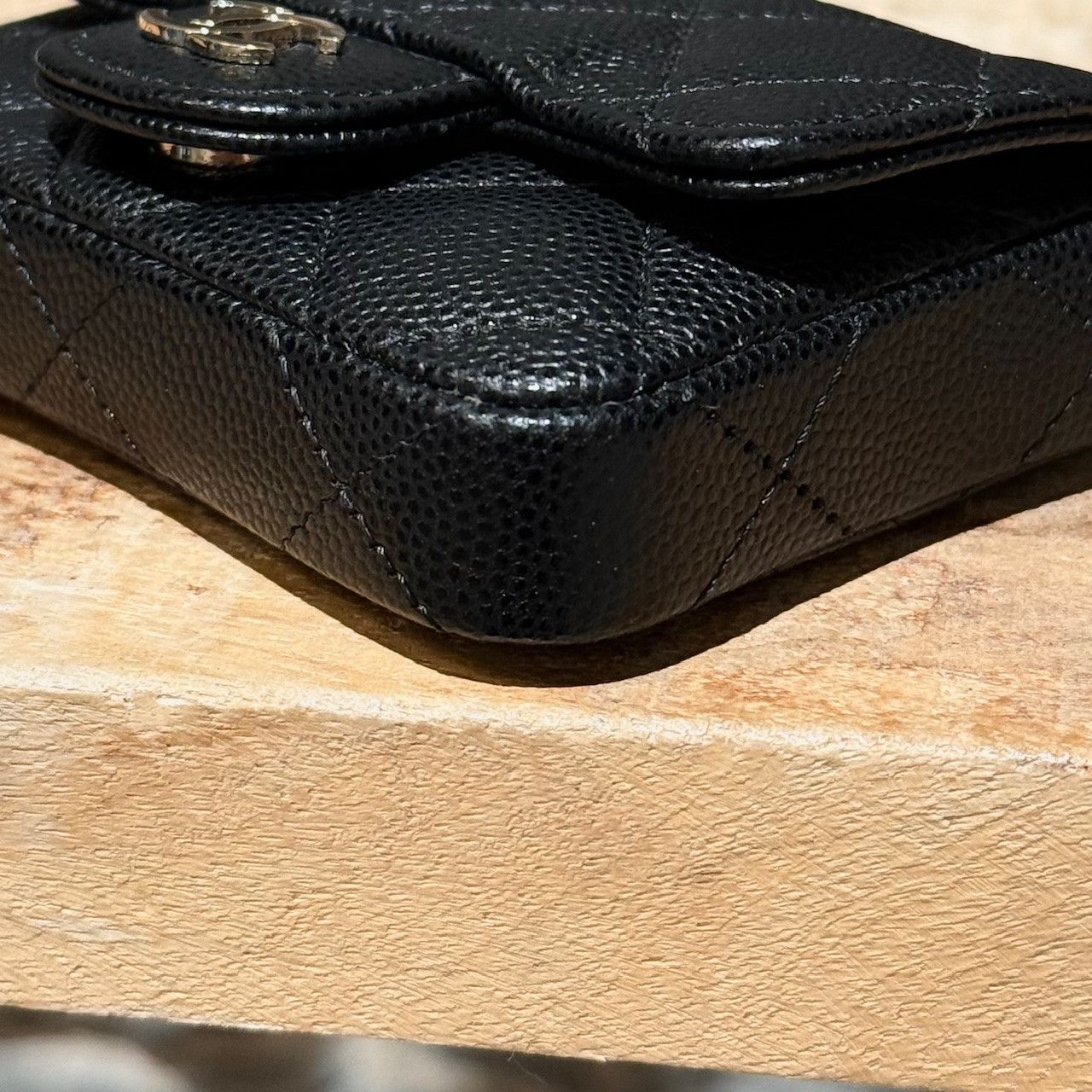 Chanel Chanel 2021 Black Caviar Mini Chain Belt Bag Size ONE SIZE - 18 Thumbnail