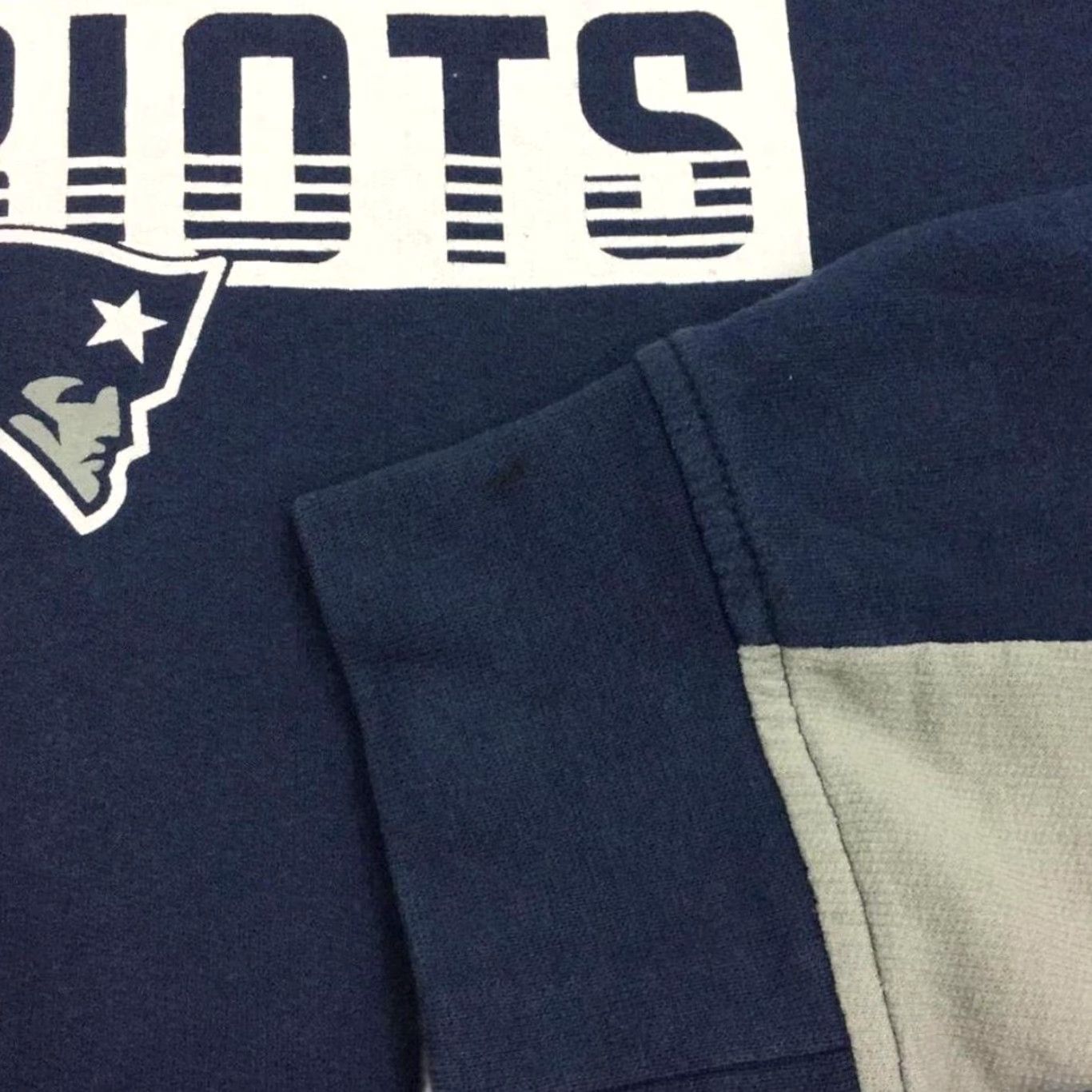 NFL NFL New England Patriots Hoodie Logo Graphic Navy Blue Large Size US L / EU 52-54 / 3 - 4 Thumbnail