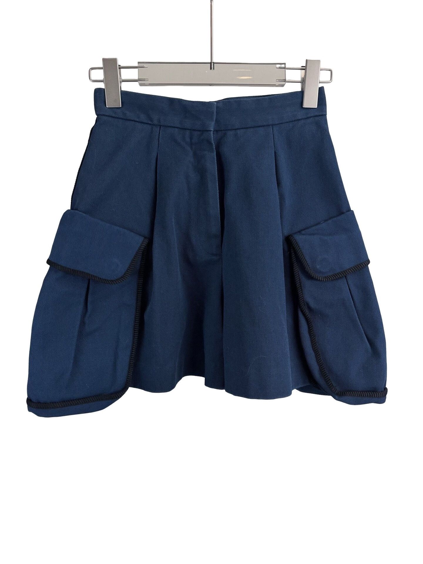 Fendi Fendi Navy Blue Cargo Shorts IT 38 Size 26" / US 2 / IT 38 - 1 Thumbnail
