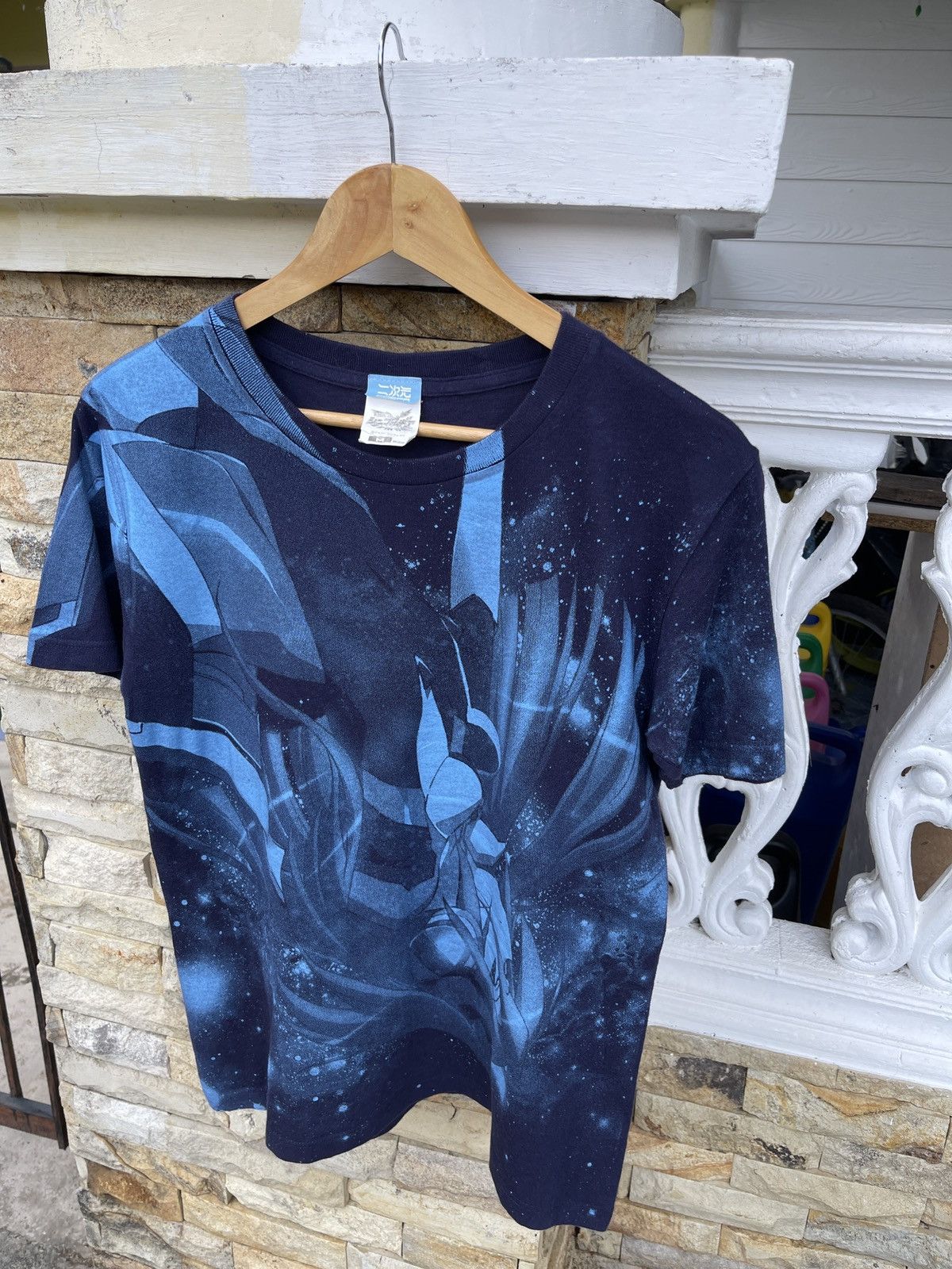 Anime Last Drop🔥Rare🔥Vtg Senki Zessho Symphogear Tsubasa Cospa Tee Size US M / EU 48-50 / 2 - 4 Thumbnail