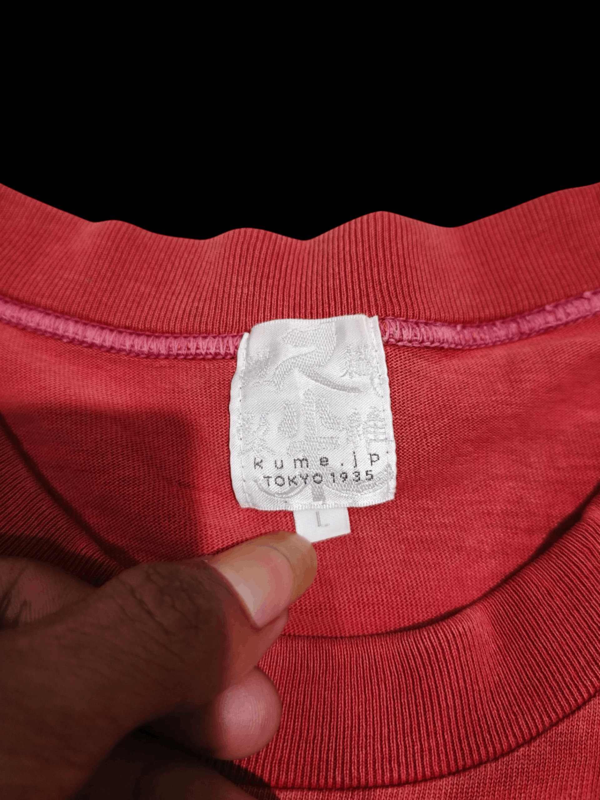 Japanese Brand Thrashed Faded Kume.j.p tokyo Size US L / EU 52-54 / 3 - 2 Thumbnail