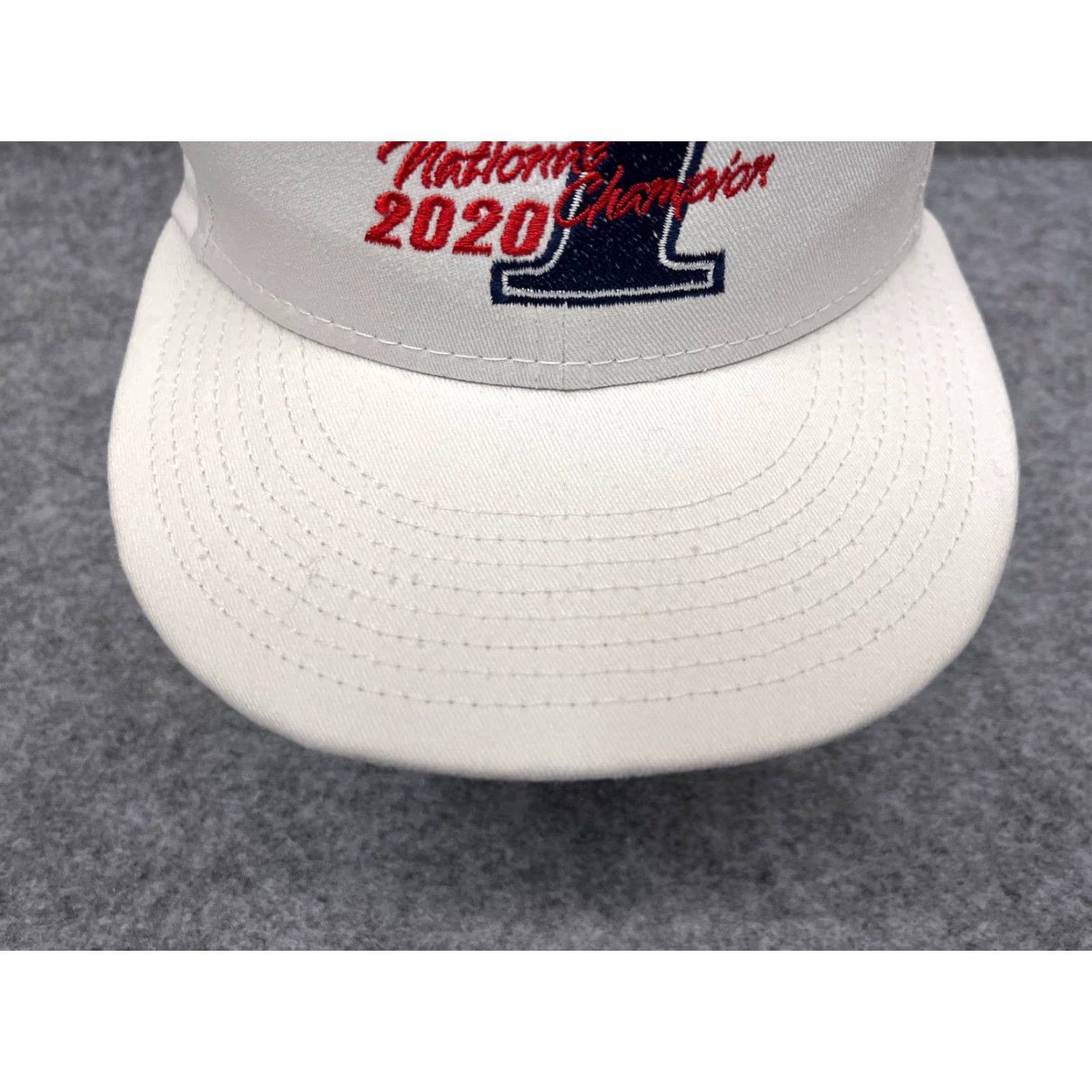 New Era USA BMX National Champion 2020 Hat Adult One Size White Cotton Snap Back BMX Size ONE SIZE - 3 Thumbnail