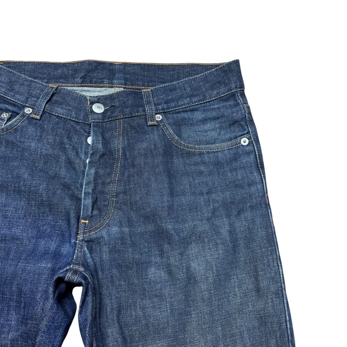 Helmut Lang Vintage Helmut Lang Raw Denim Classic Jeans Distressed Size US 31 - 5 Thumbnail