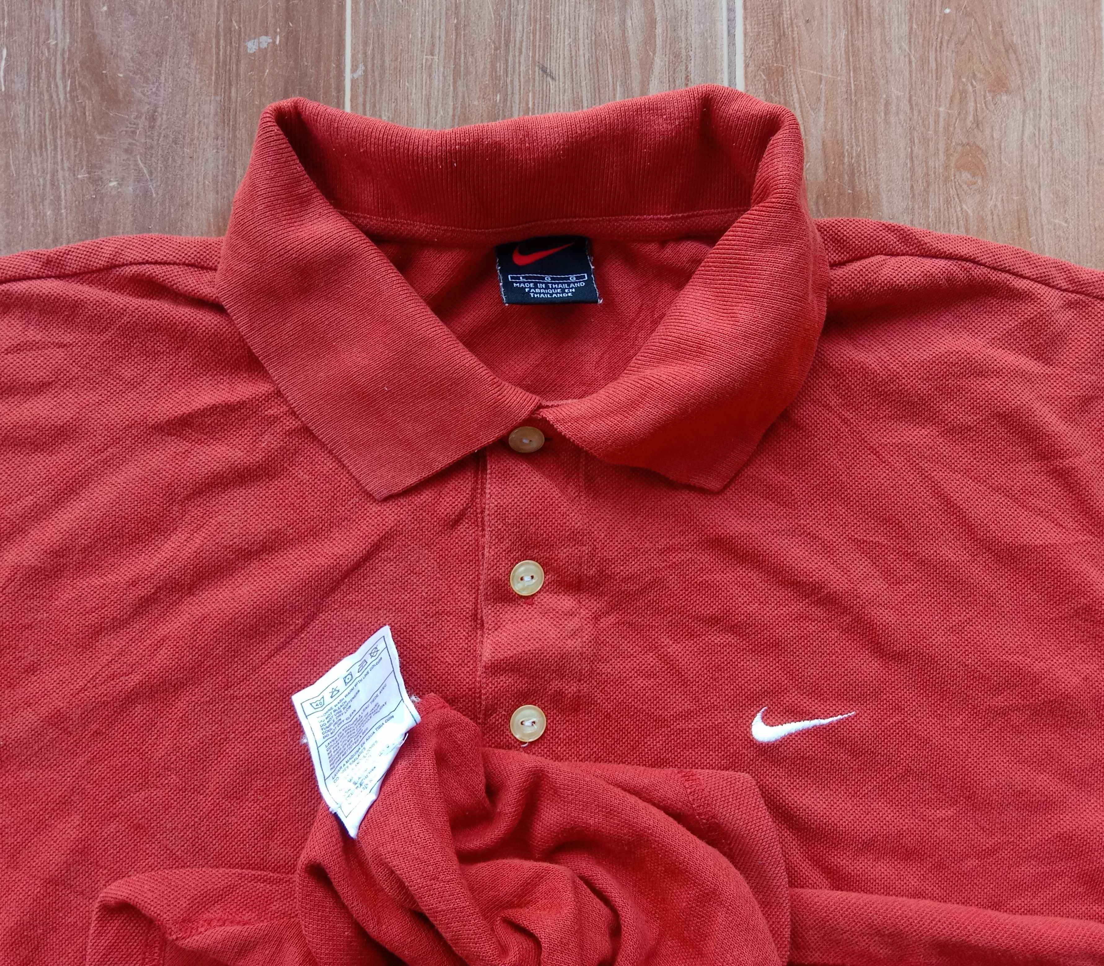 Nike Poloshirt Nike Vintage Size US L / EU 52-54 / 3 - 2 Thumbnail