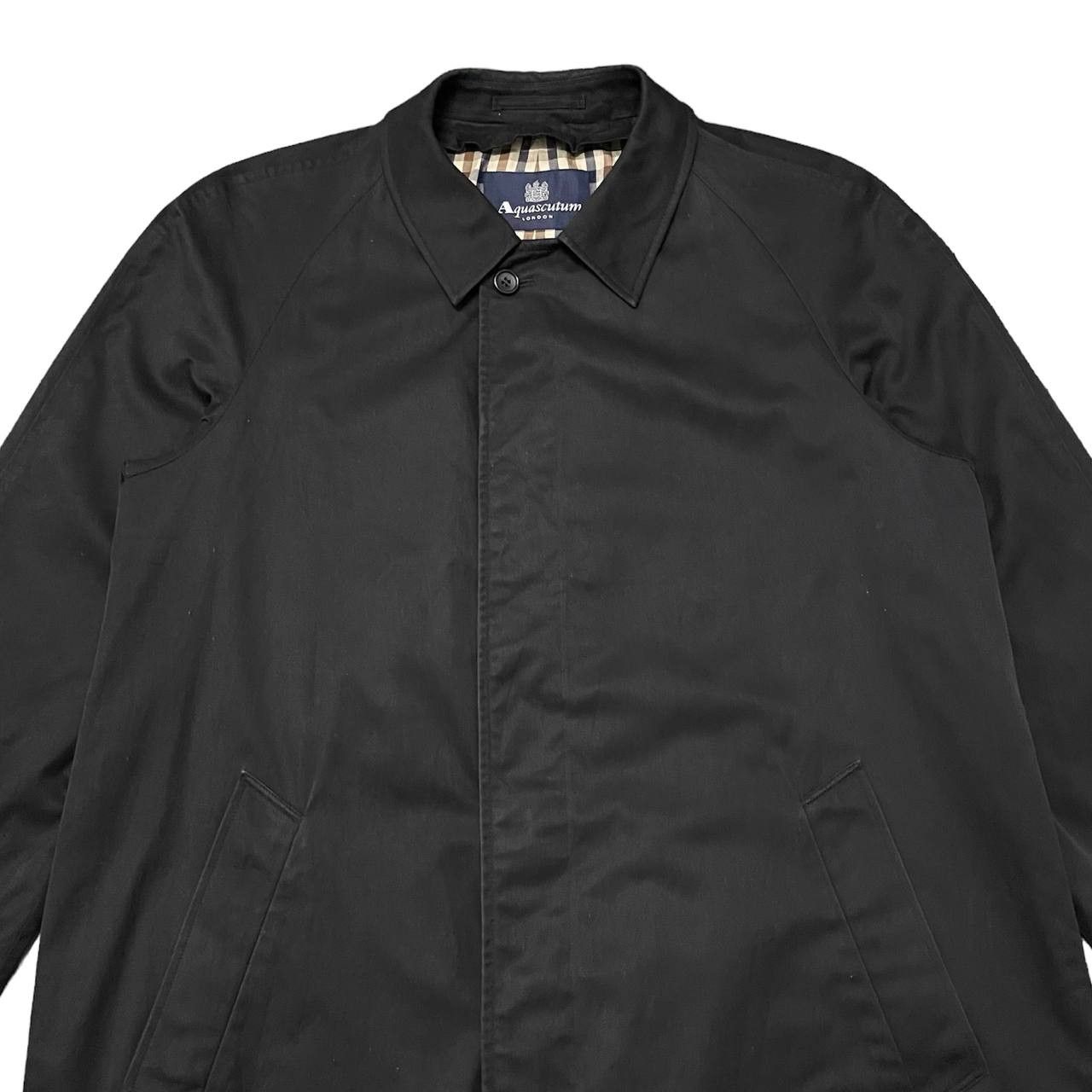 Aquascutum Vintage Aquascuntum London Trench Coat Checkered Size US L / EU 52-54 / 3 - 3 Thumbnail