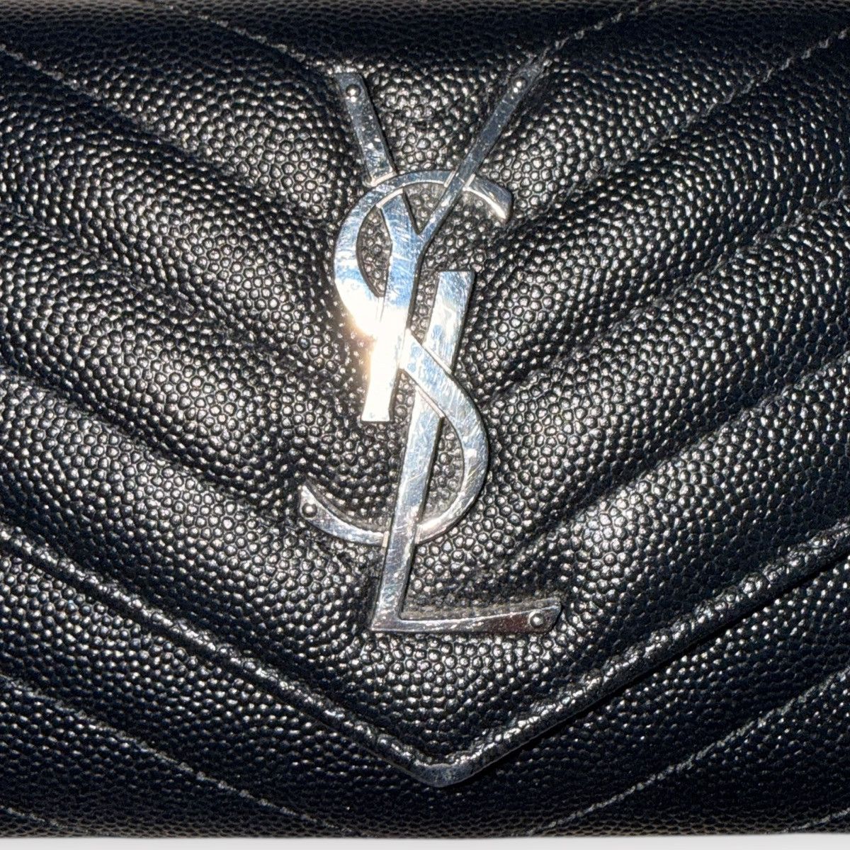 Yves Saint Laurent Saint Laurent YSL Grain de Poudre Wallet - ALL INCLUSIONS Size ONE SIZE - 10 Thumbnail