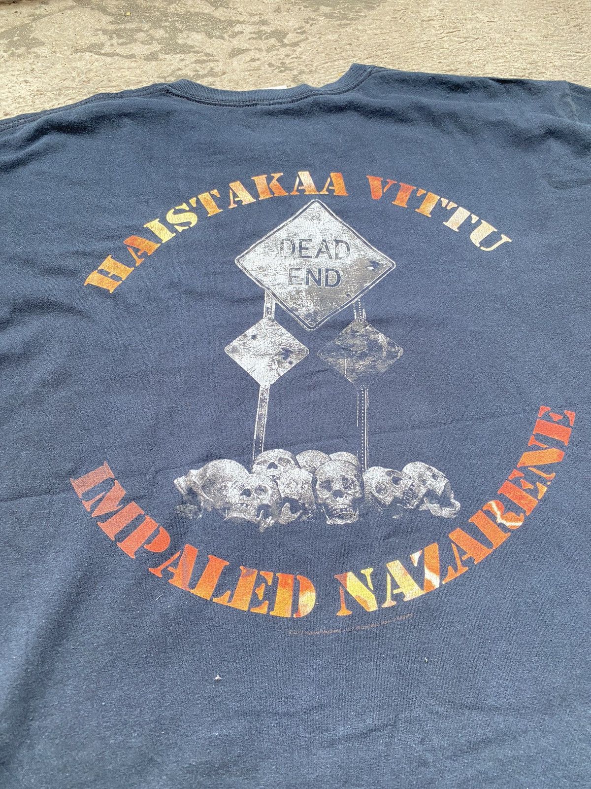 Band Tees Impaled Nazarene 2010 Album Band Tee Size US XL / EU 56 / 4 - 5 Thumbnail
