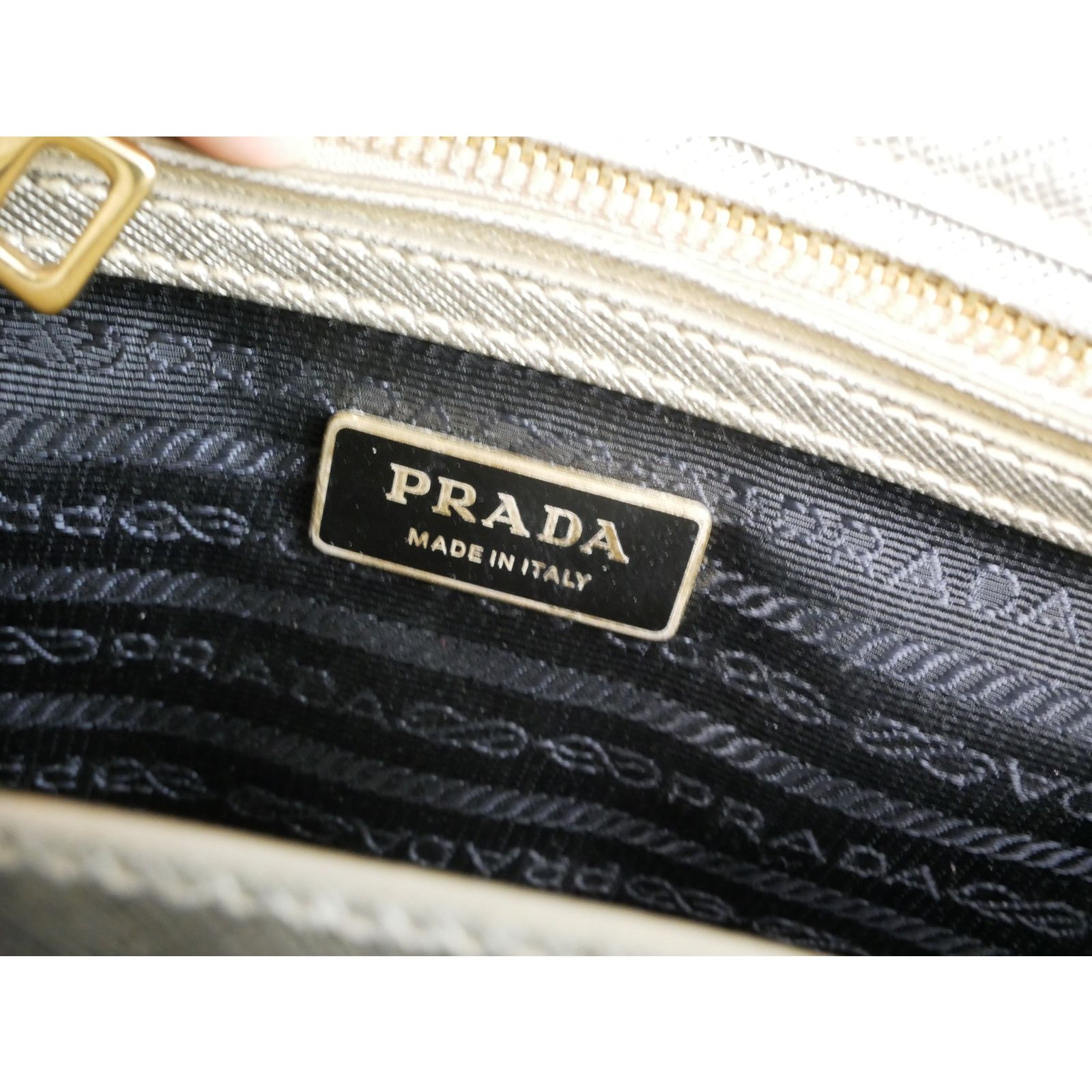 Prada Prada Gold Lux Galleria Tote Size ONE SIZE - 9 Thumbnail