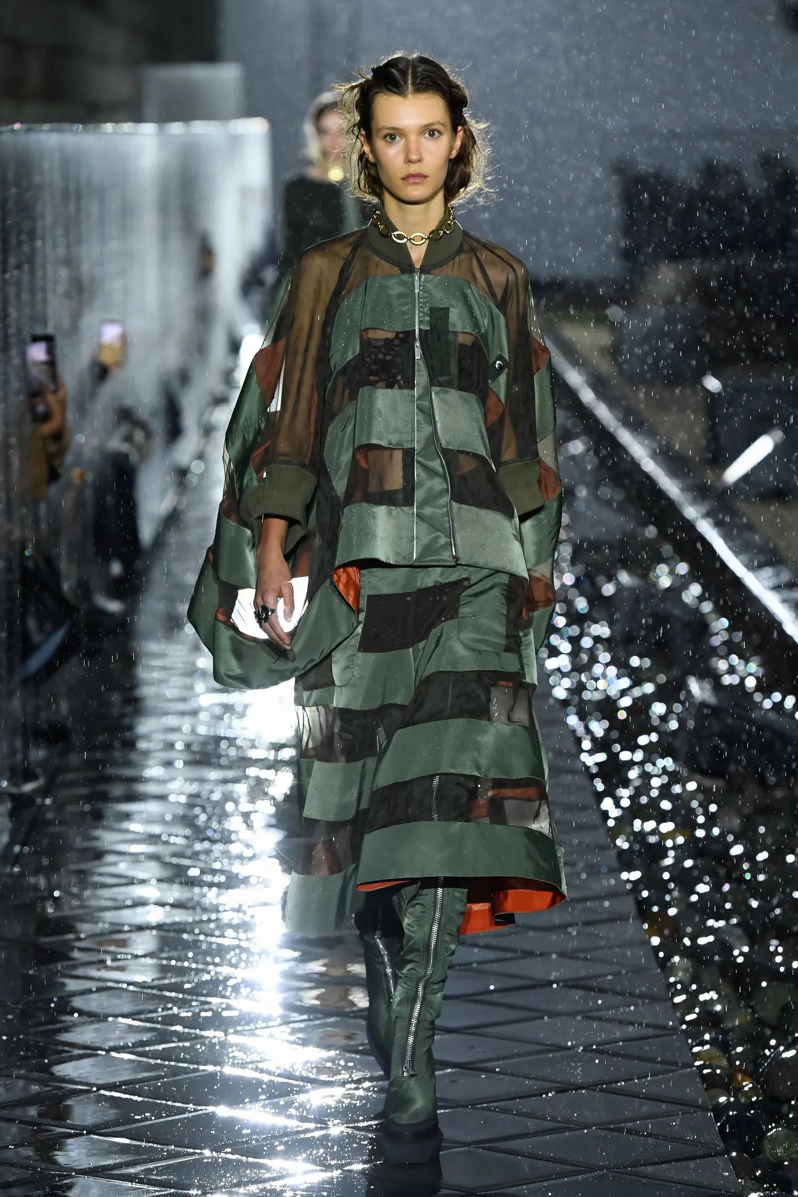 Sacai SACAI - DOCKING BORDER BLOUSON - SPRING '21 Size M / US 6-8 / IT 42-44 - 1 Thumbnail