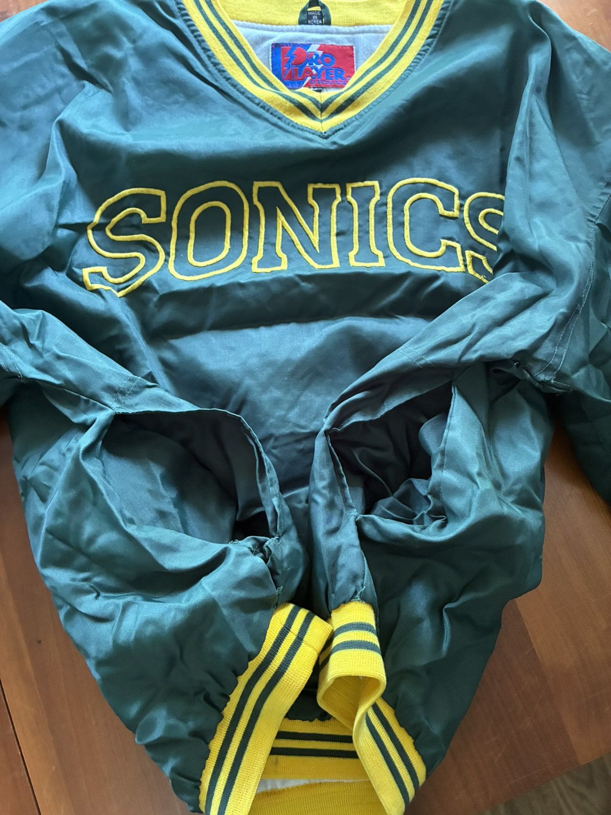 Pro Player Vintage 90s Seattle Super Sonics pullover Size US L / EU 52-54 / 3 - 4 Thumbnail