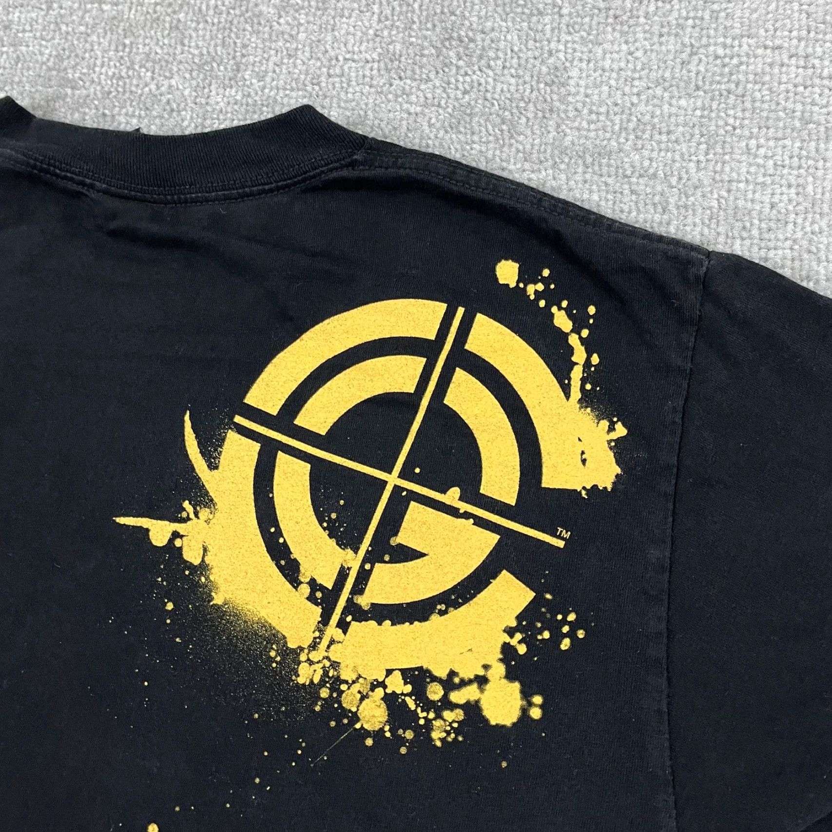 Vintage VINTAGE John Cena Graphic T-Shirt Mens Medium Black Wrestling Live Fast Fight Hard 2007 Size US M / EU 48-50 / 2 - 7 Thumbnail