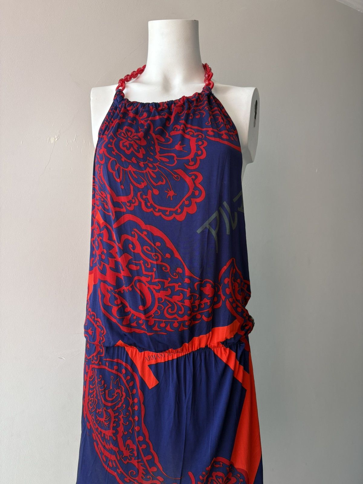 Armani Armani silk dress Size L / US 10 / IT 46 - 3 Thumbnail