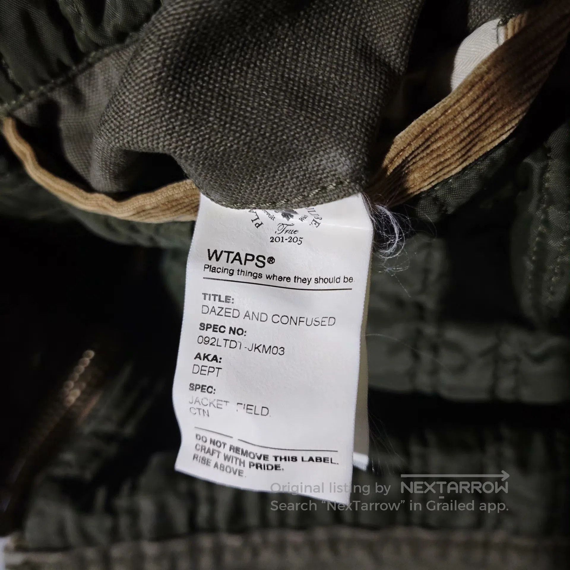 Wtaps Wtaps 09aw Dazed Confused DAC Jacket. Size US M / EU 48-50 / 2 - 7 Thumbnail