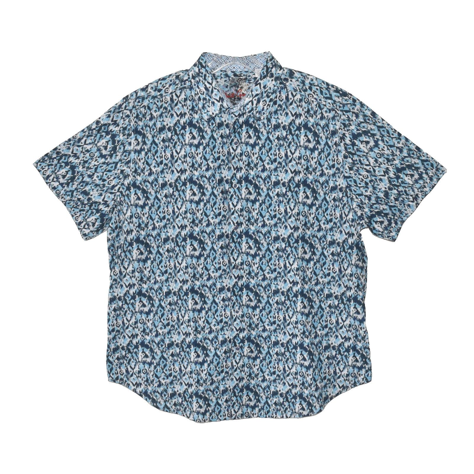 Robert Graham NEW ROBERT GRAHAM Abstract Pattern Short Sleeve Shirt Sz 2XL Size US XXL / EU 58 / 5 - 1 Thumbnail