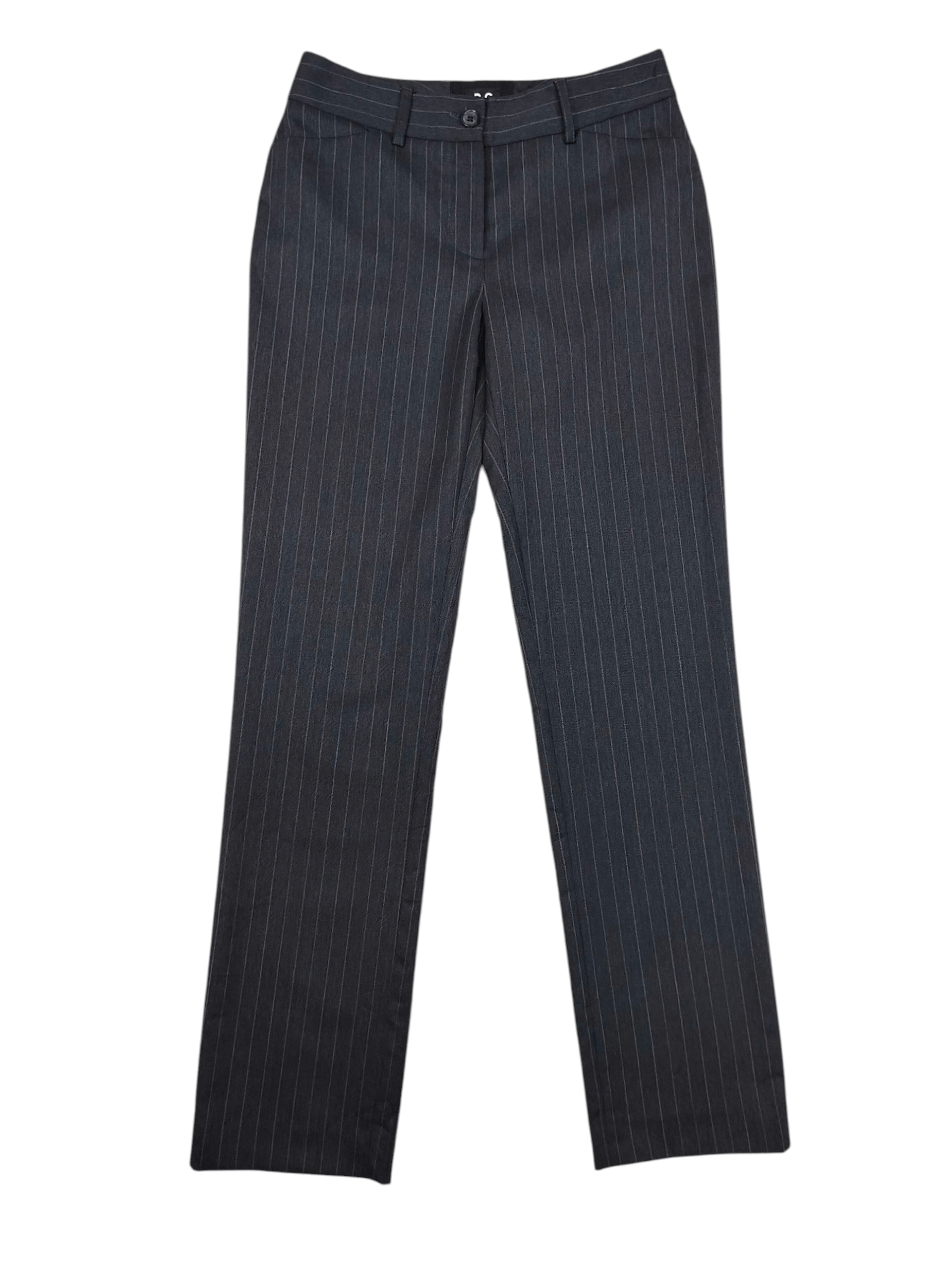 Dolce & Gabbana 00s Dolce Gabbana- Tailoring Pinstripe Slim Trousers Size 28" / US 6 / IT 42 - 1 Thumbnail