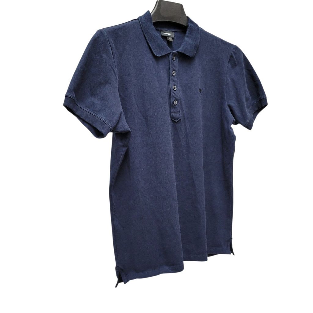 Diesel Diesel Men Casual Navy Polo Shirt Small Excellent Condition Size US S / EU 44-46 / 1 - 4 Thumbnail