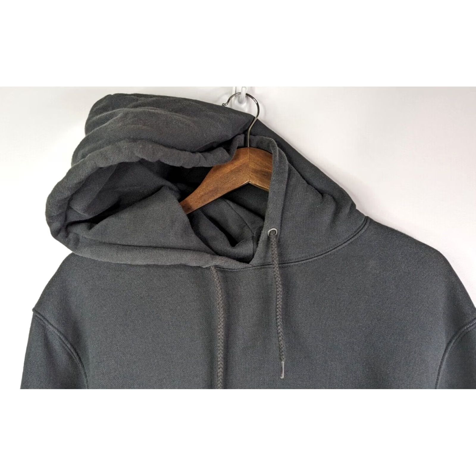 Vintage Stussy Men's Faded Black Pink Jacquard Rib Long Sleeve Pullover Hoodie Sz Medium Size US M / EU 48-50 / 2 - 2 Thumbnail